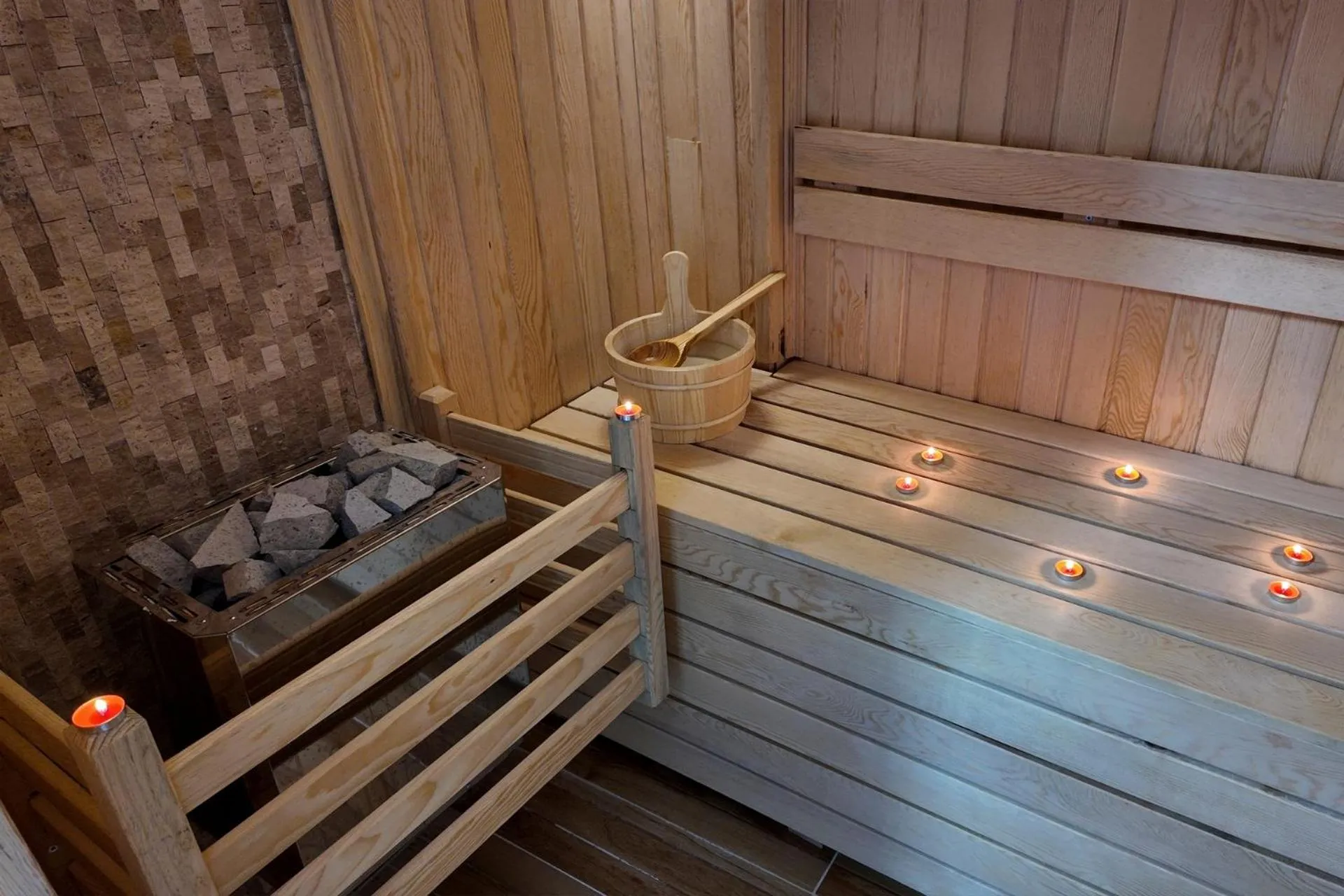 Sauna in Villa Kent Termal Otel