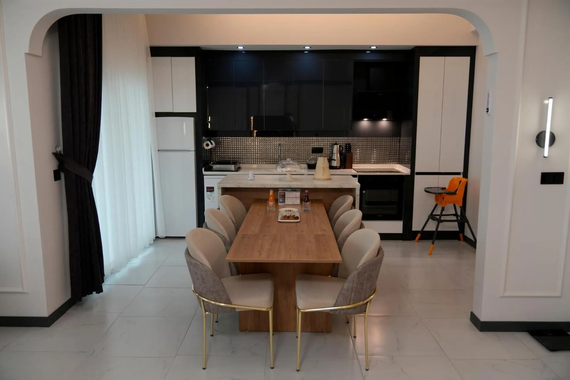 Kitchen or kitchenette in Villa Kent Termal Otel