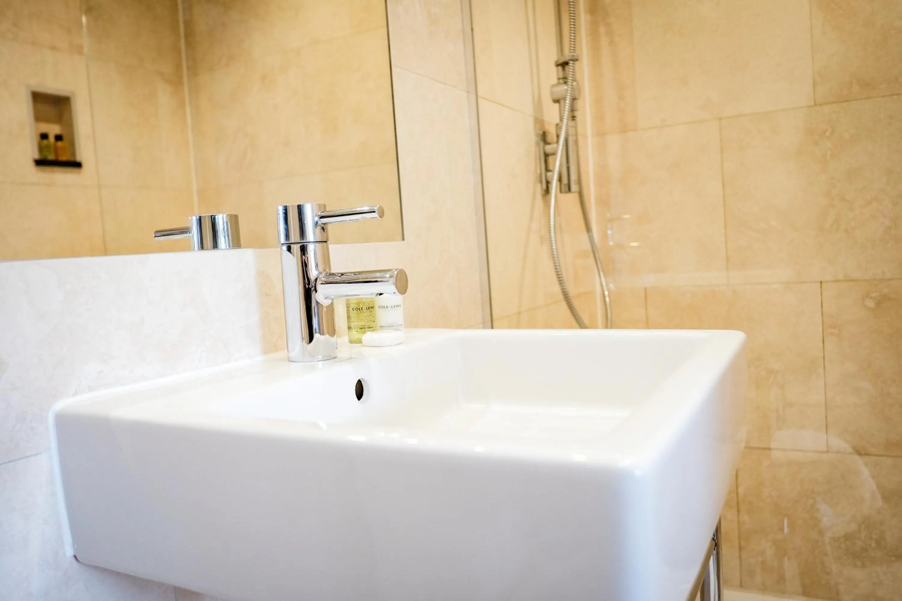 Bathroom in The White Buck