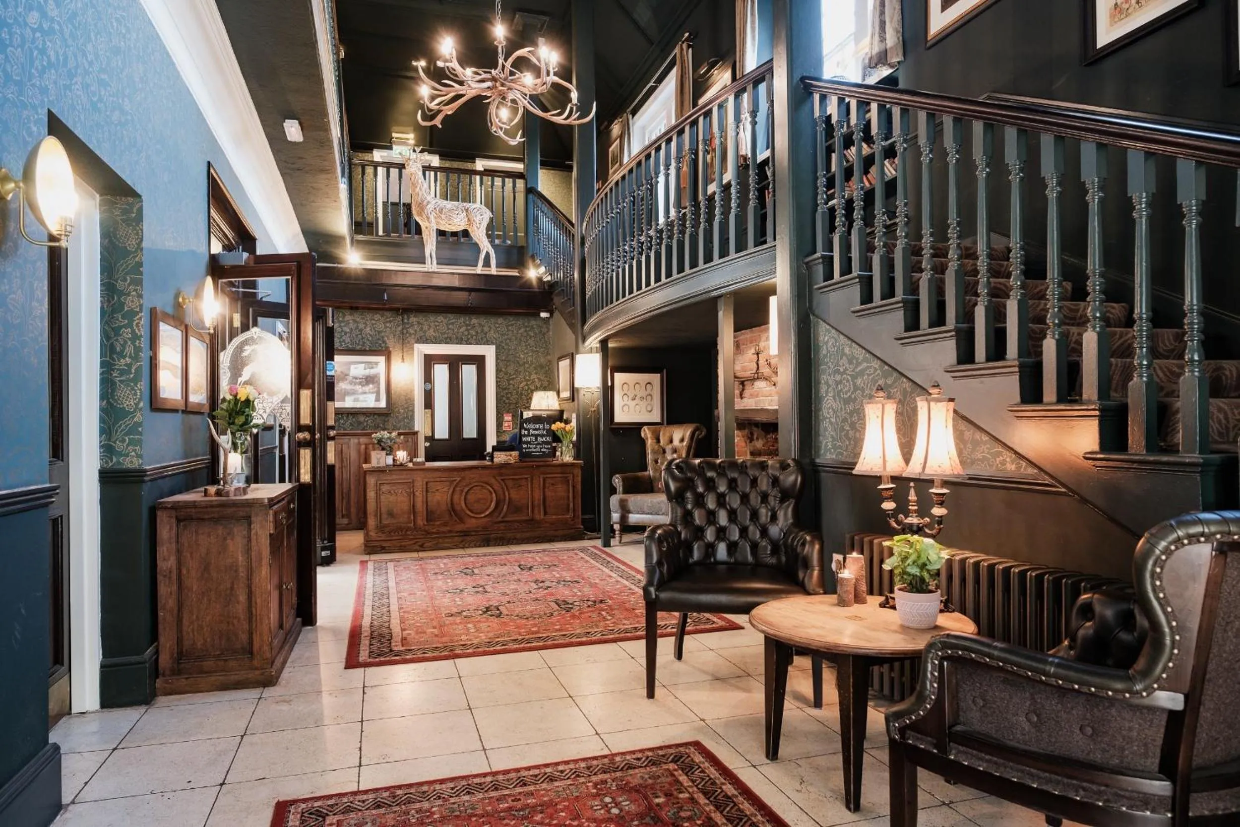 Facade/entrance in The White Buck