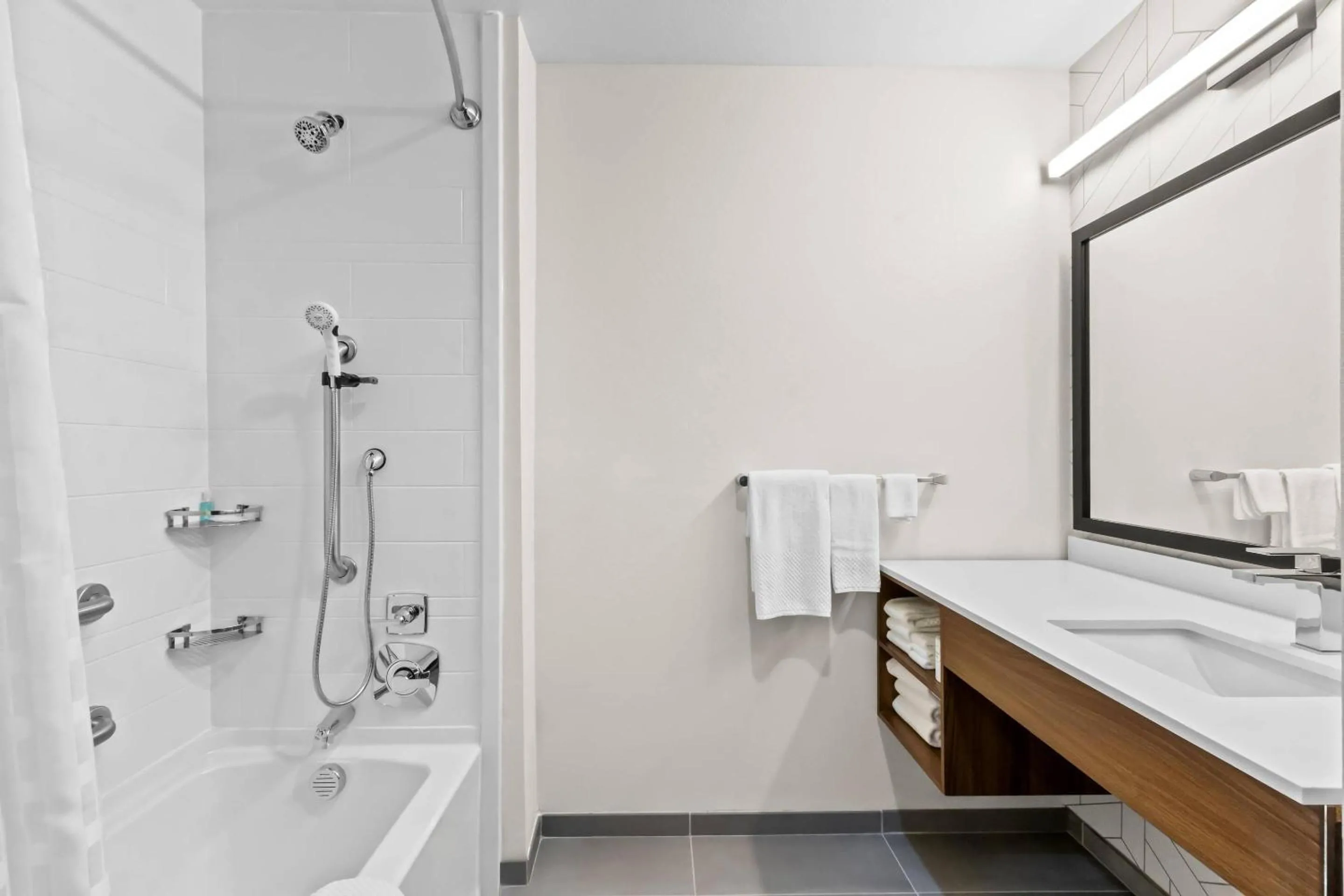Bathroom in Everhome Suites Chandler Phoenix Fashion Center