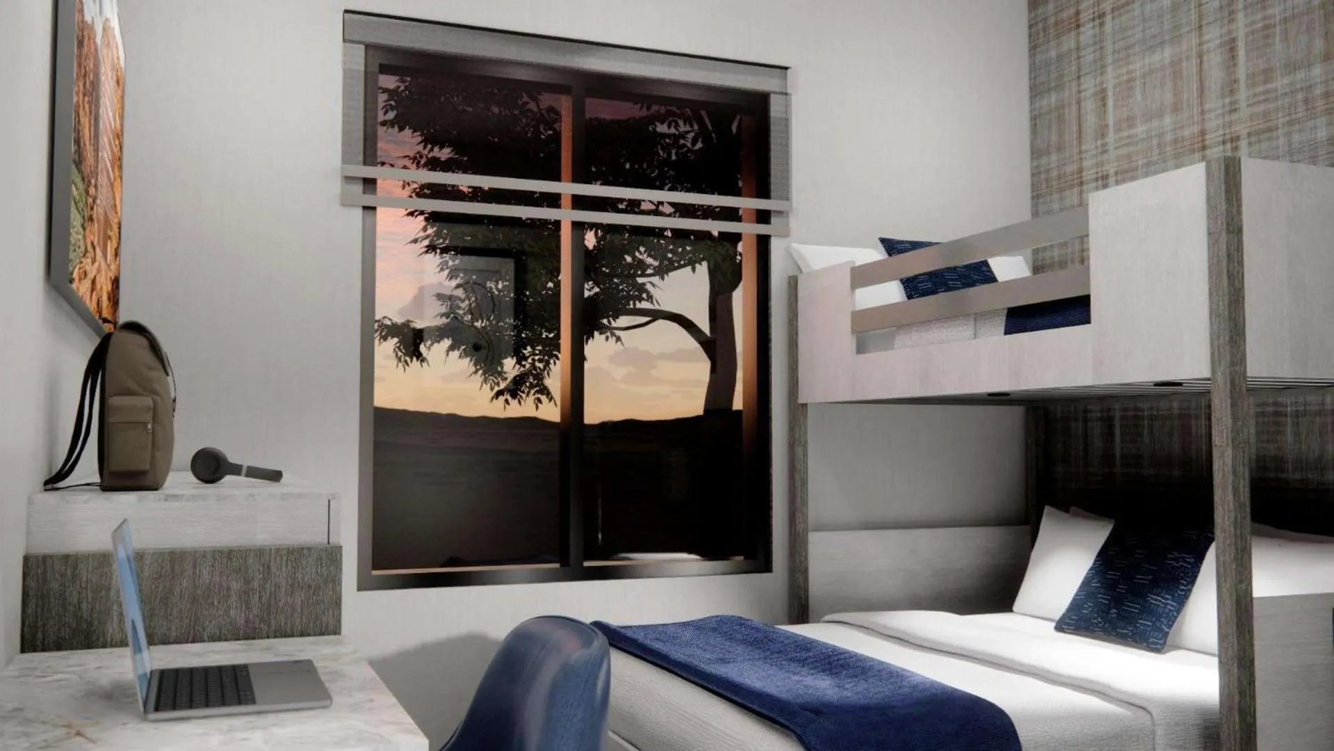 Photo of the whole room, Bed in Black Desert Resort