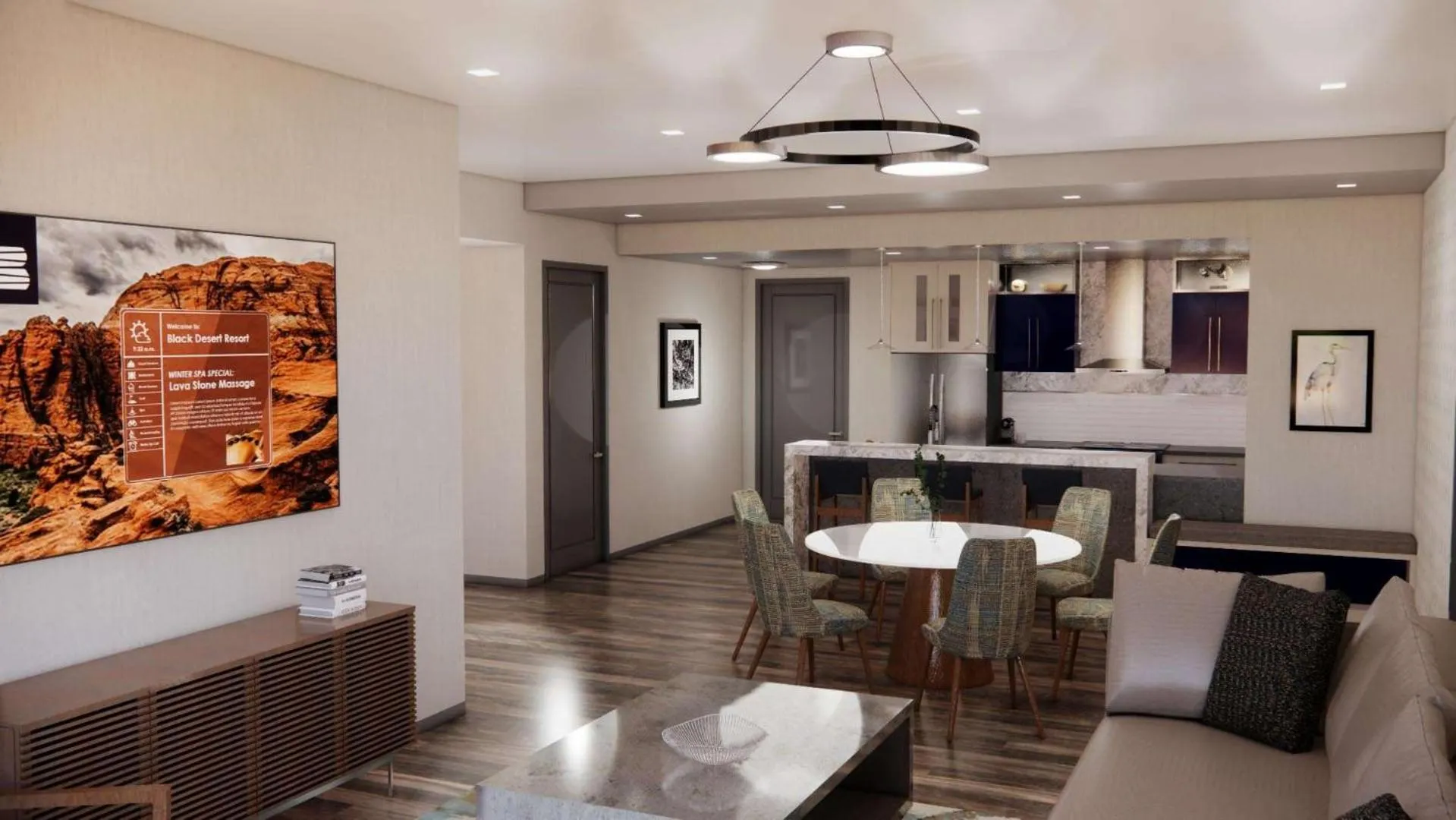 Photo of the whole room in Black Desert Resort