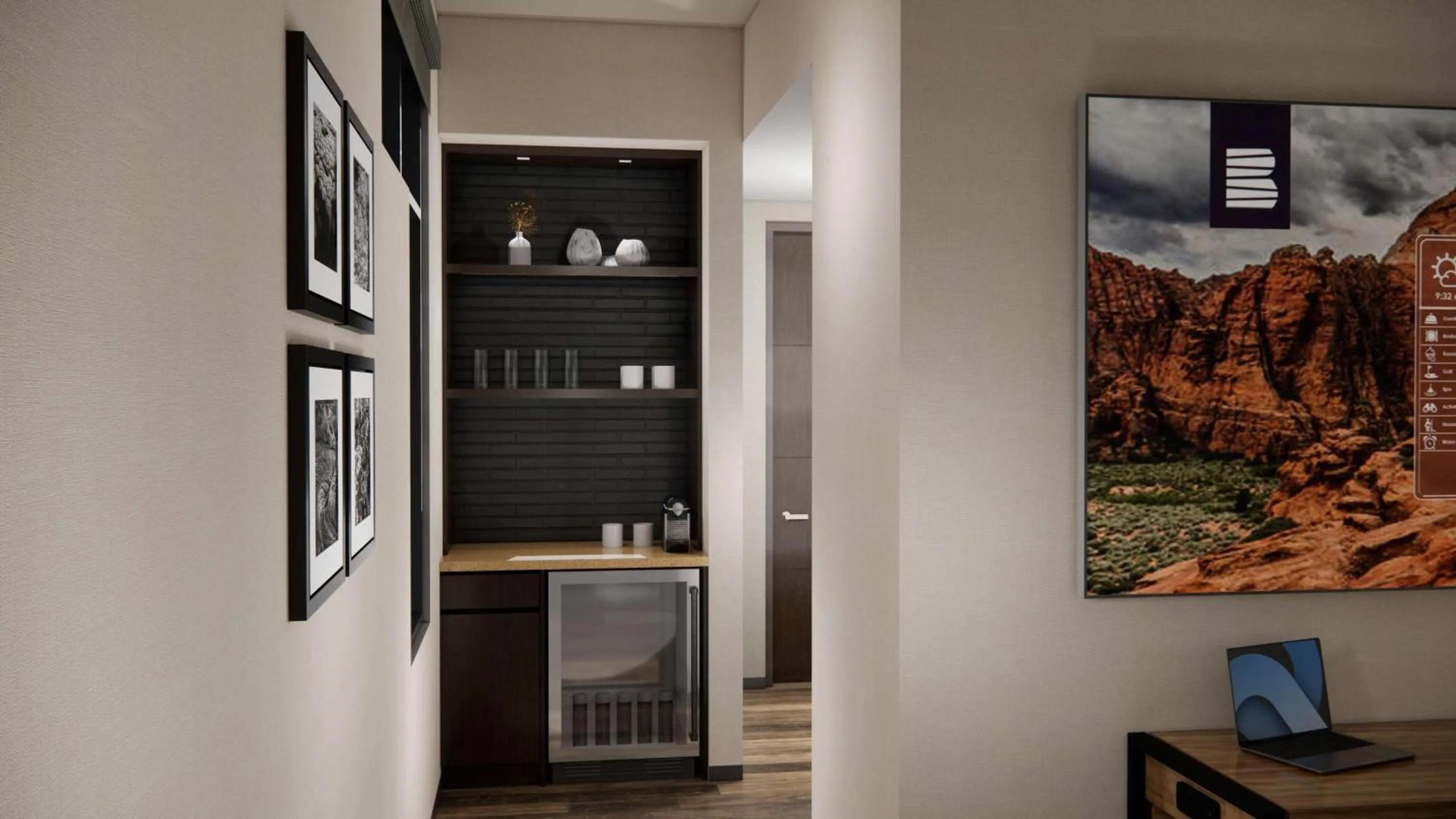 Bedroom in Black Desert Resort