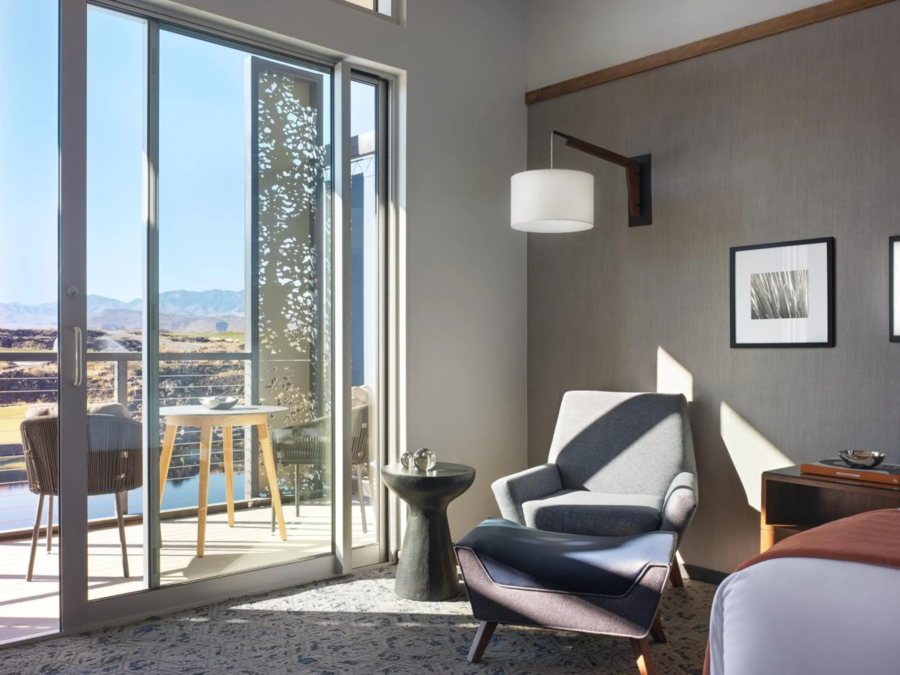 Seating area in Black Desert Resort Seating area in Black Desert Resort