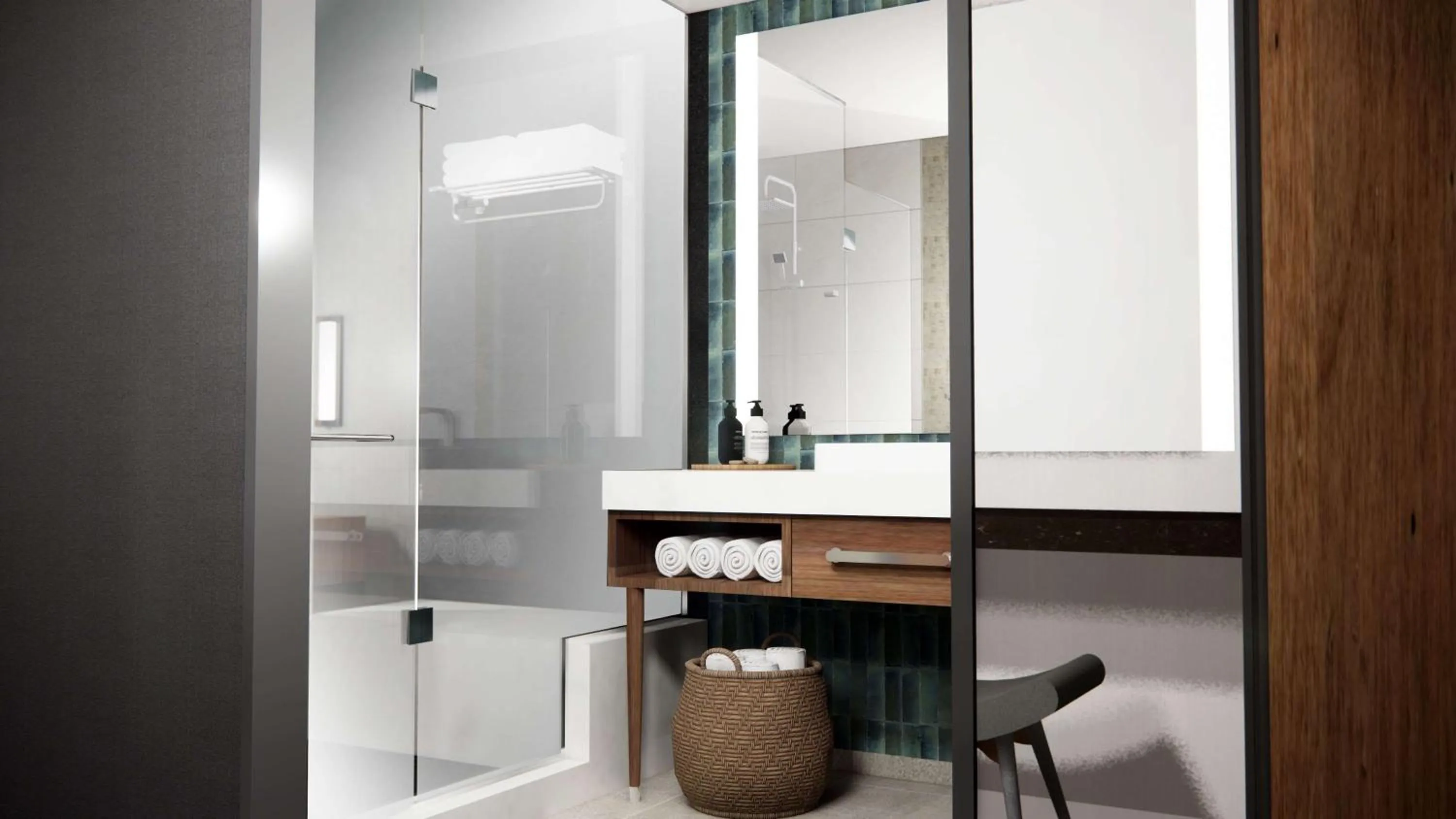 Bathroom in Black Desert Resort