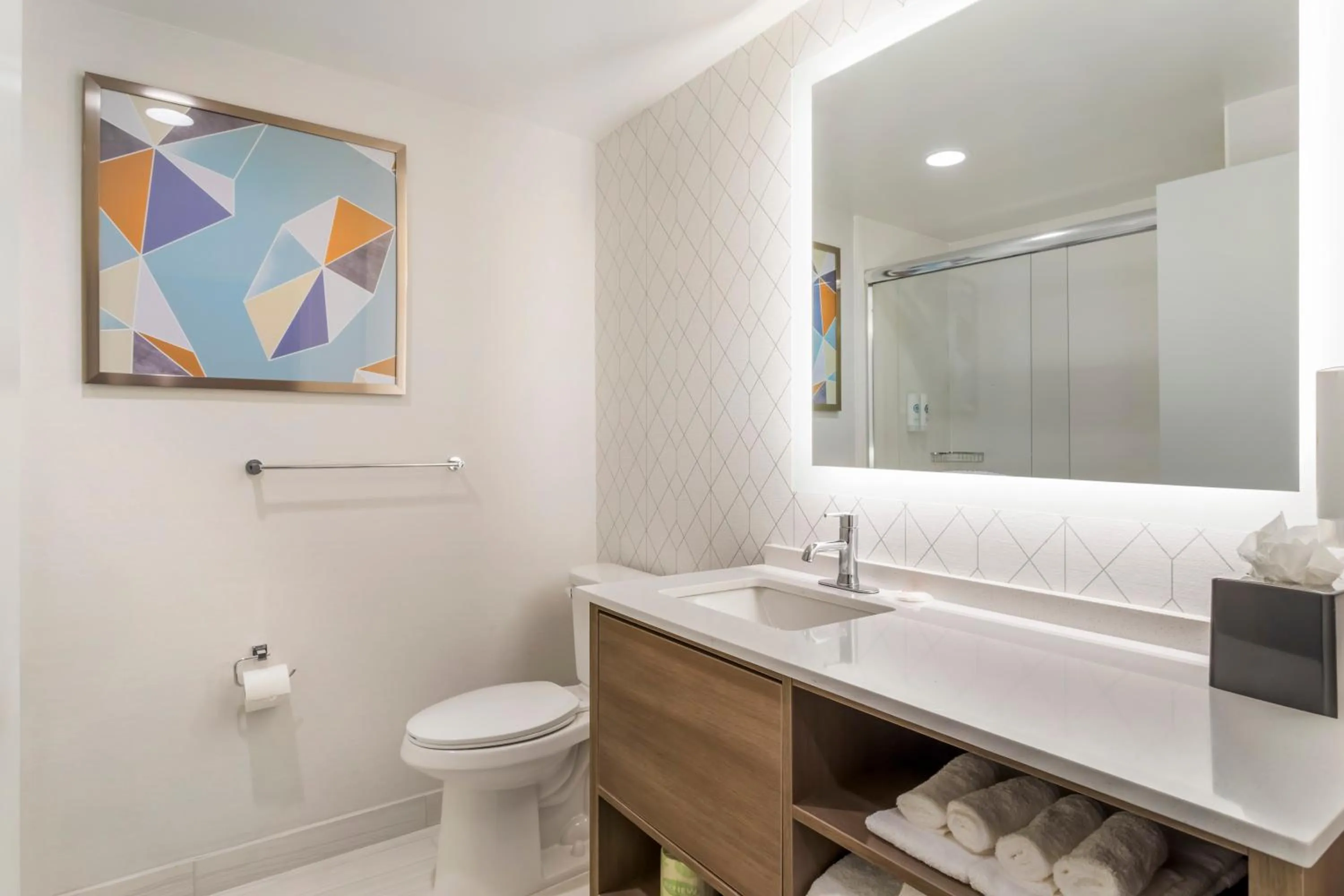 Toilet in Comfort Suites Gatlinburg Downtown-Convention Center