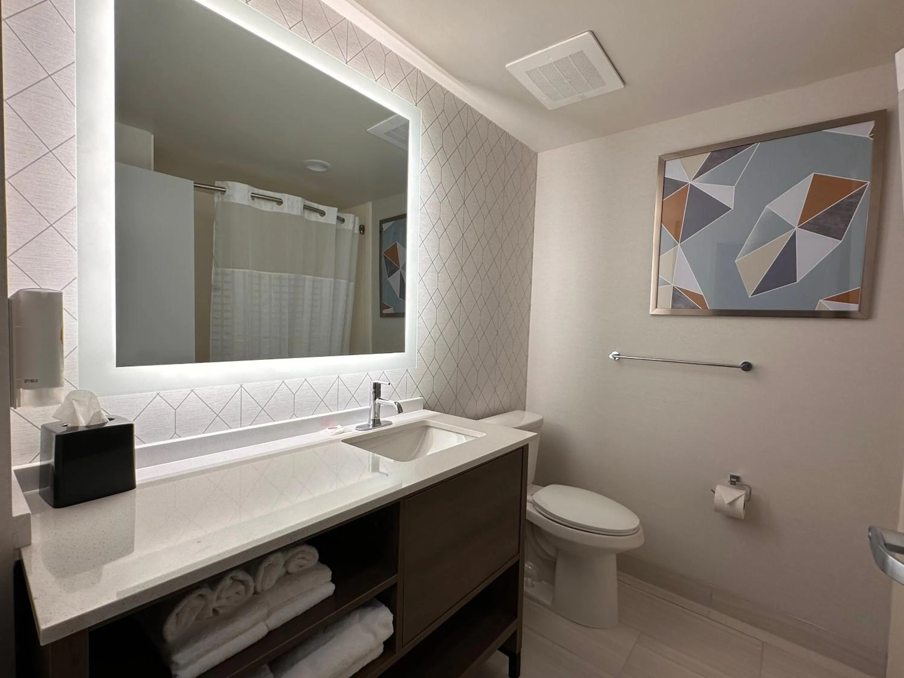 Bathroom in Comfort Suites Gatlinburg Downtown-Convention Center