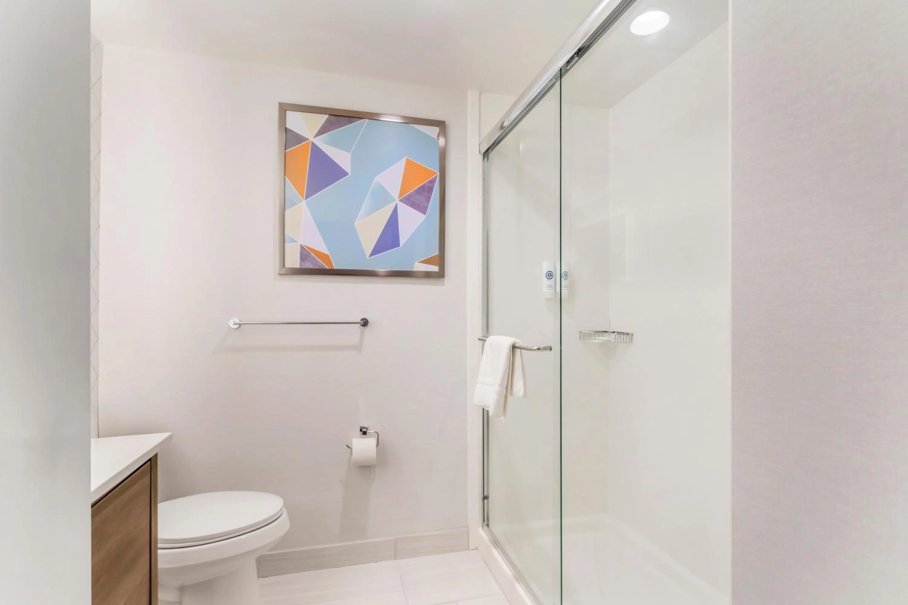 Shower in Comfort Suites Gatlinburg Downtown-Convention Center