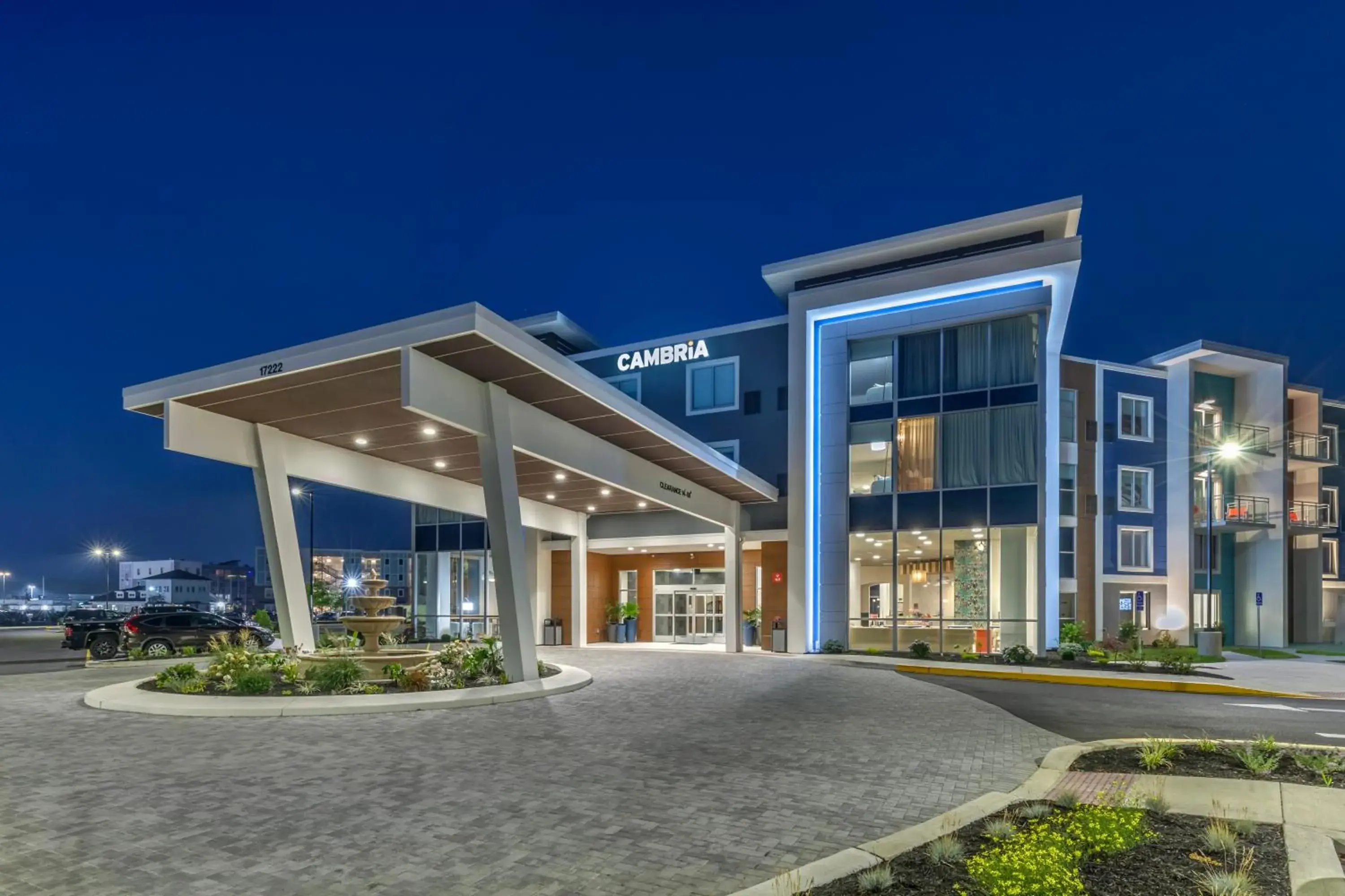 Property building in Cambria Hotel Rehoboth Beach Property building in Cambria Hotel Rehoboth Beach