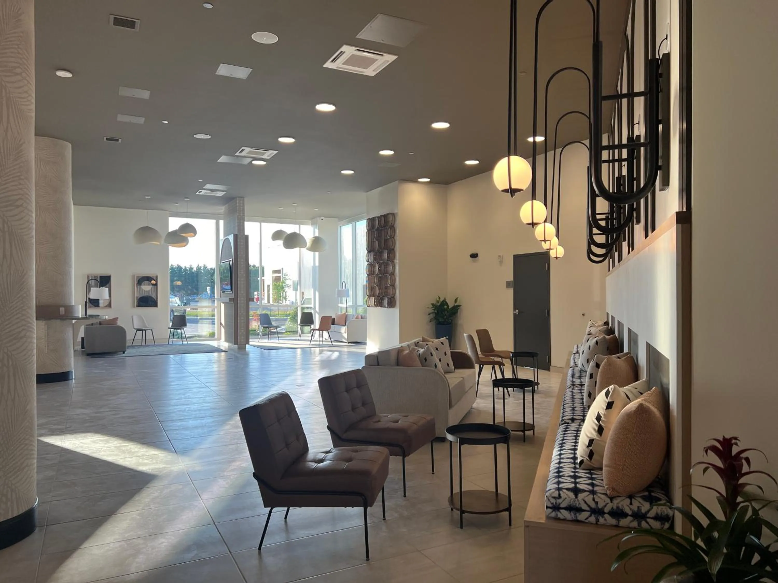 Seating area in Cambria Hotel Rehoboth Beach