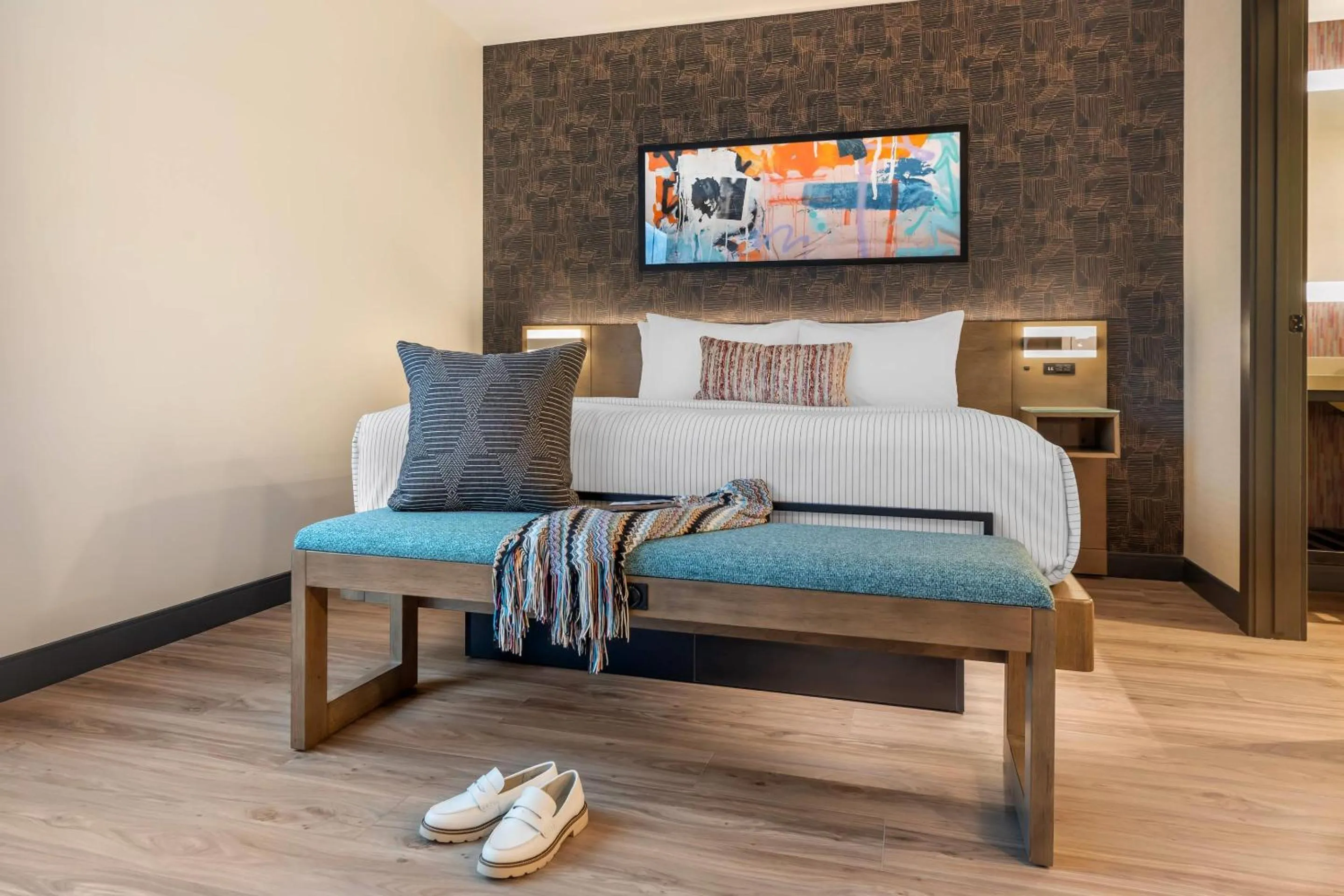 Bedroom, Bed in Cambria Hotel Denver Downtown RiNo