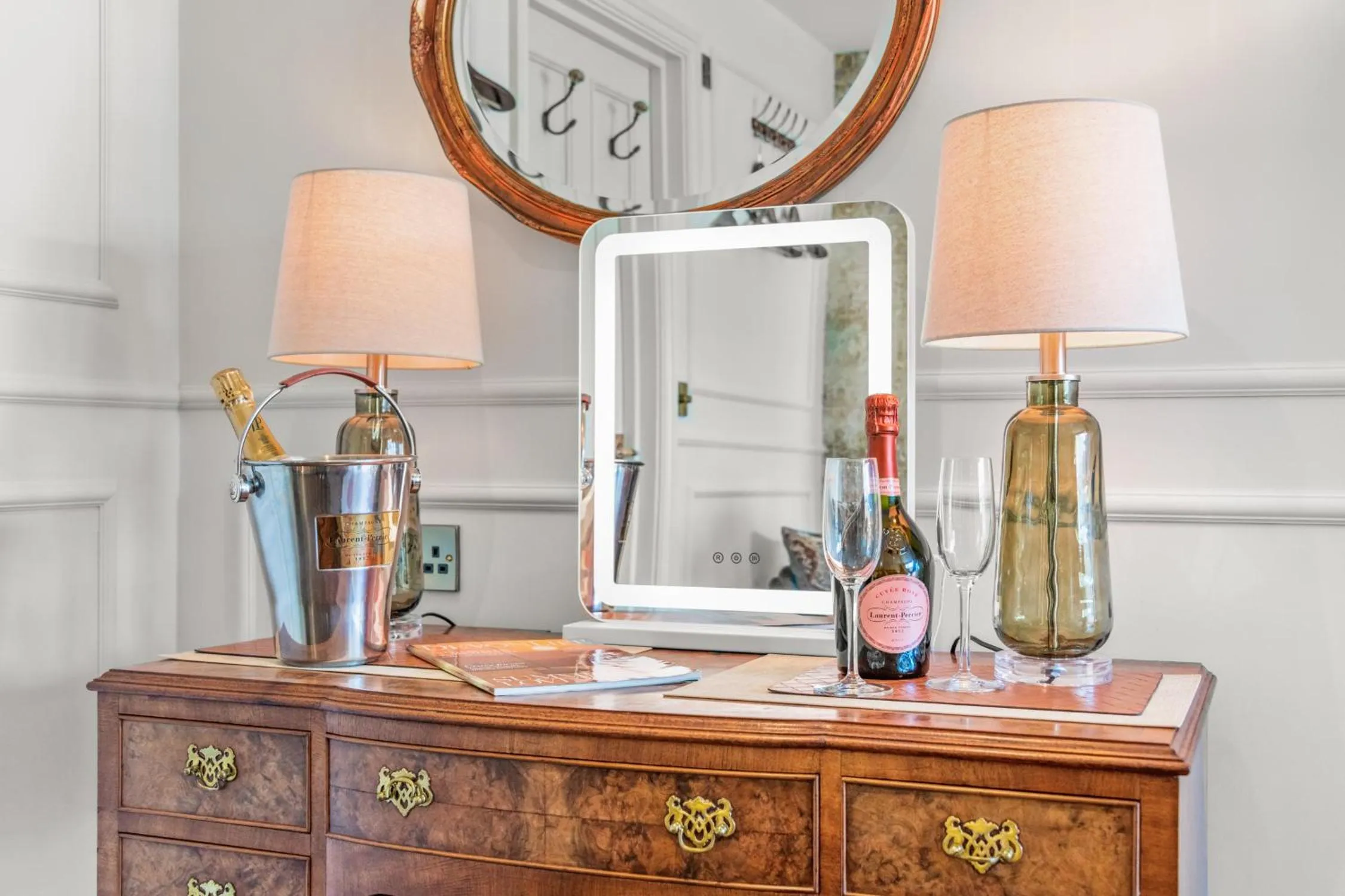 Bedroom in The Ley Arms