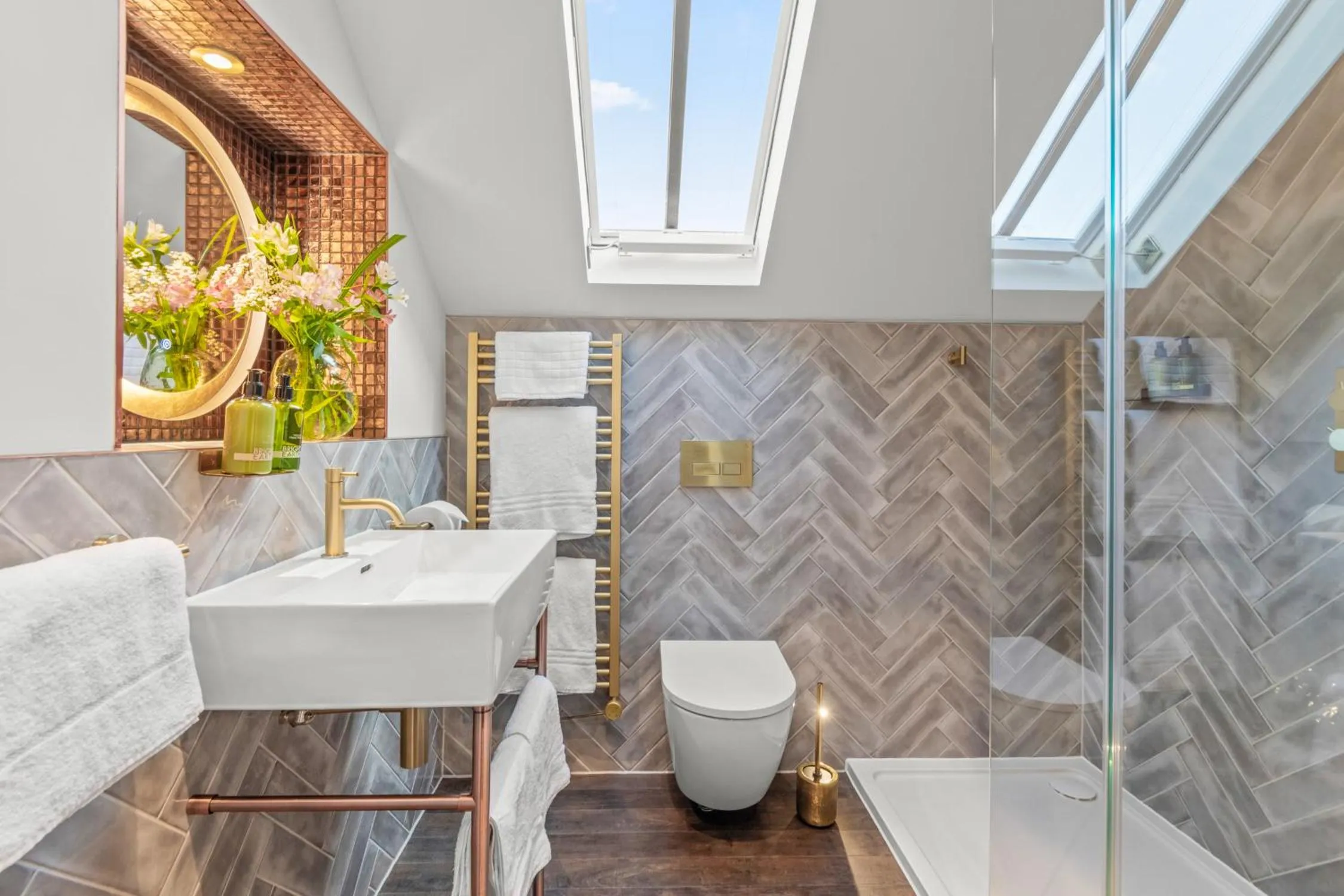 Shower in The Ley Arms