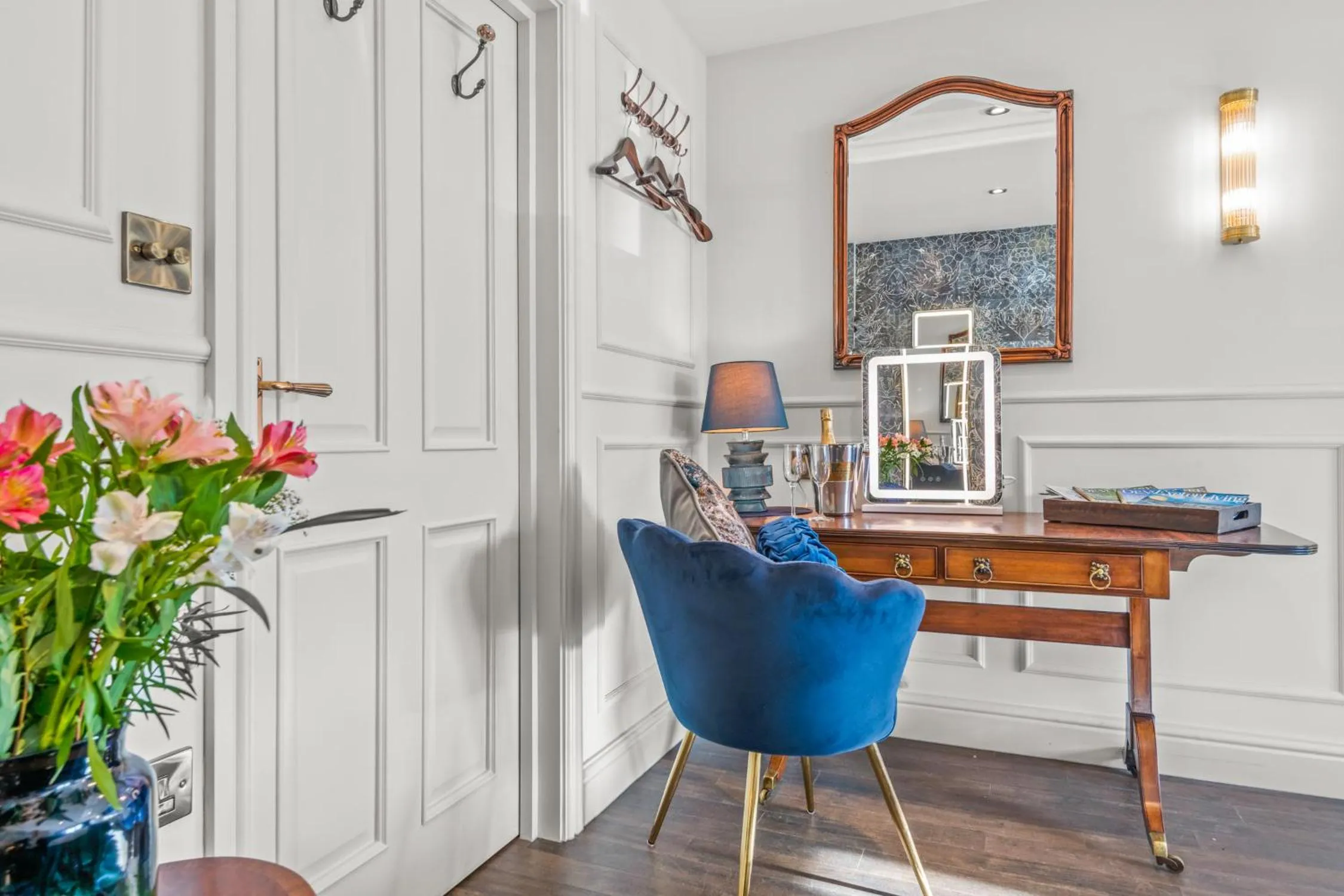 Seating area in The Ley Arms