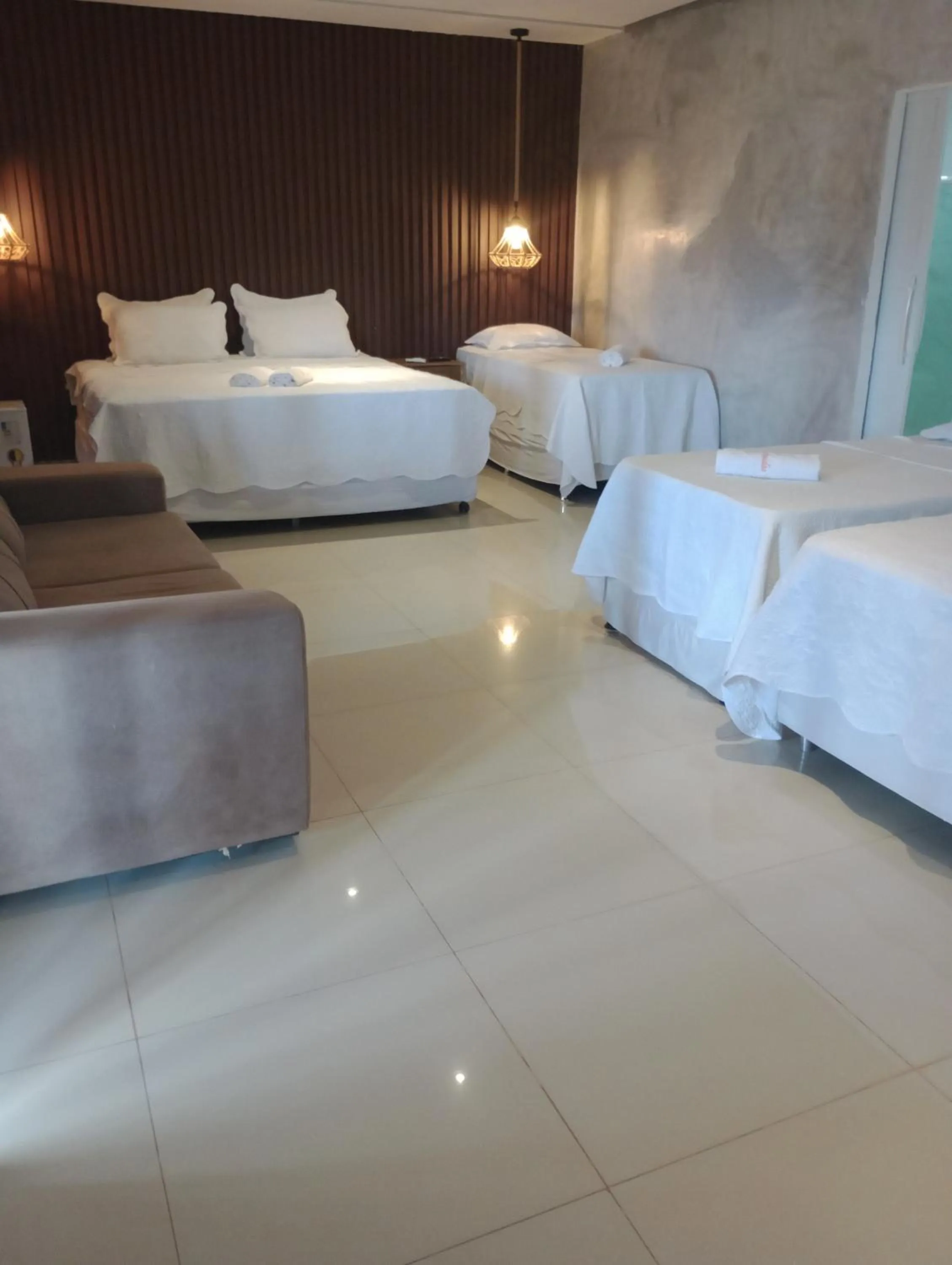 Bed in Pousada Gostoso Paradise