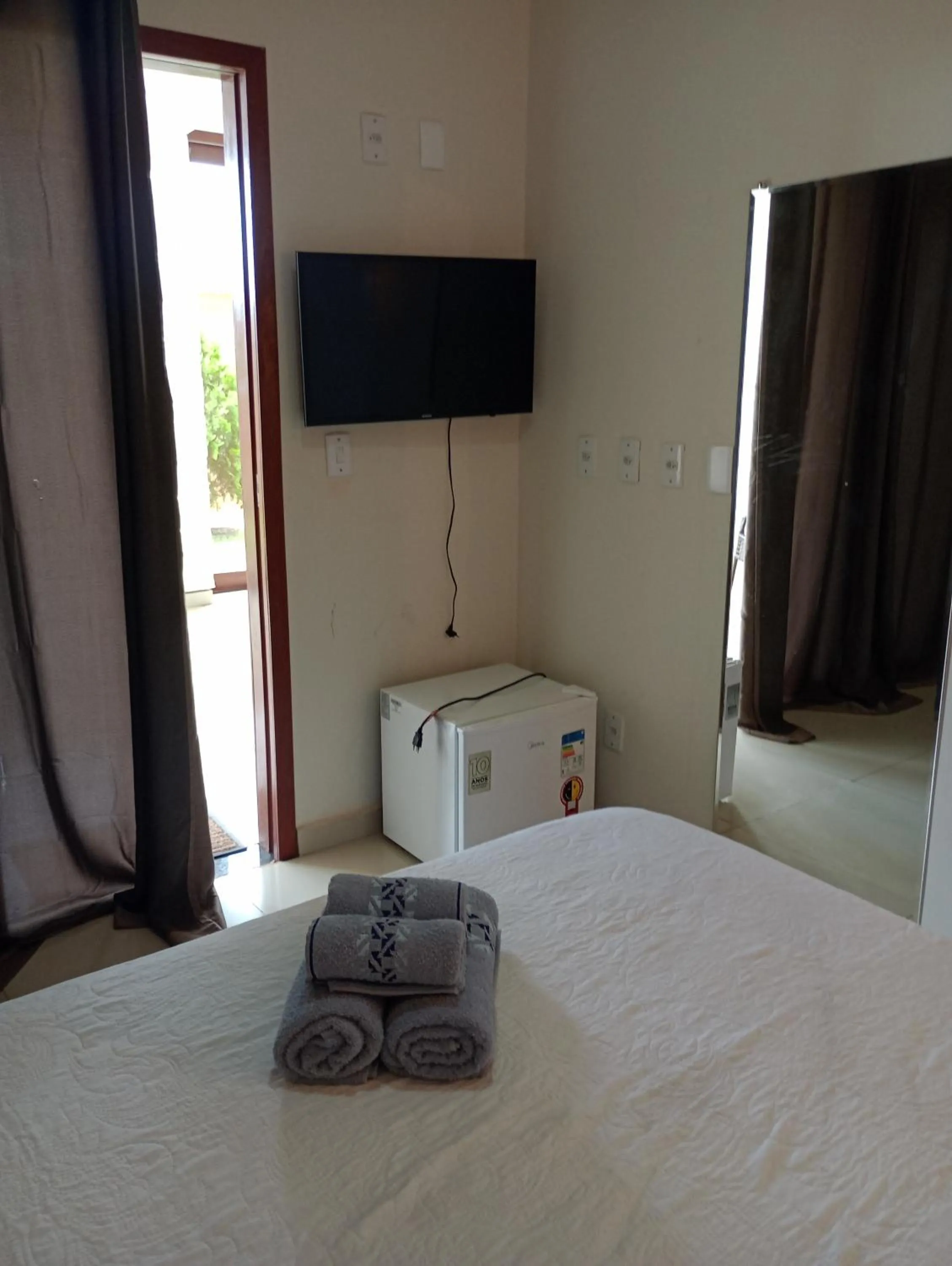 Bed in Pousada Gostoso Paradise