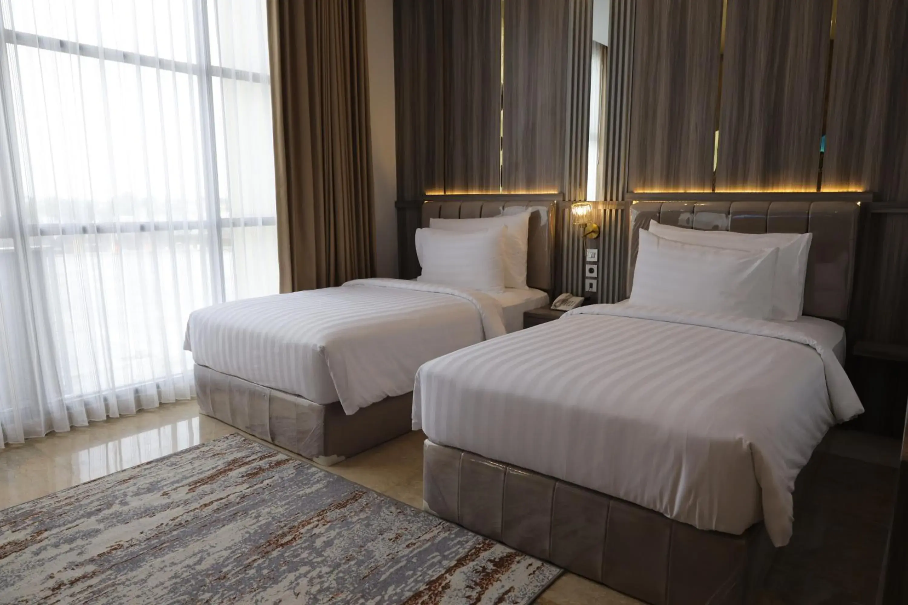 Bed in Salatin Hotel Palembang Bed in Salatin Hotel Palembang