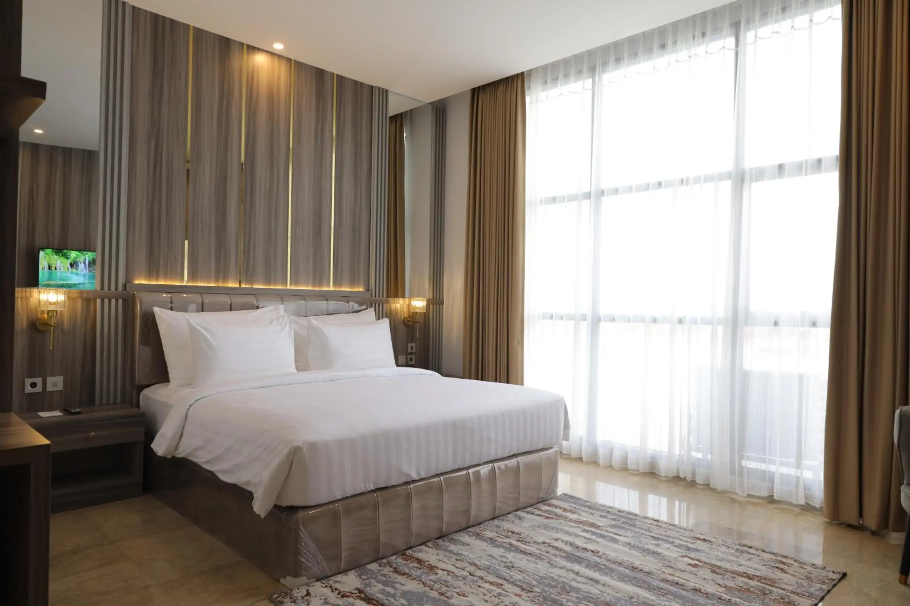 Bed in Salatin Hotel Palembang Bed in Salatin Hotel Palembang