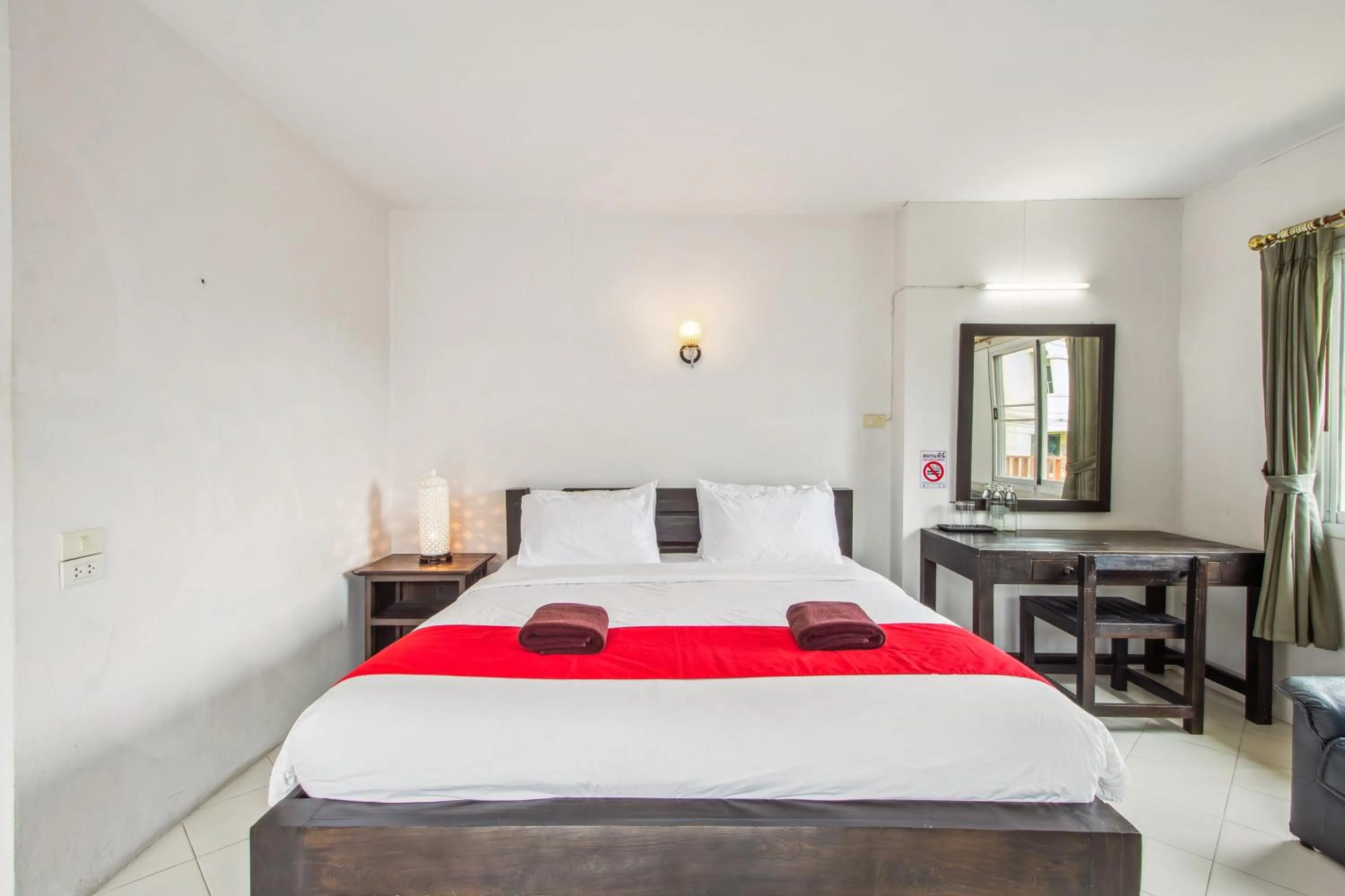 Bed in Budget Stars Hotel Chiang Mai