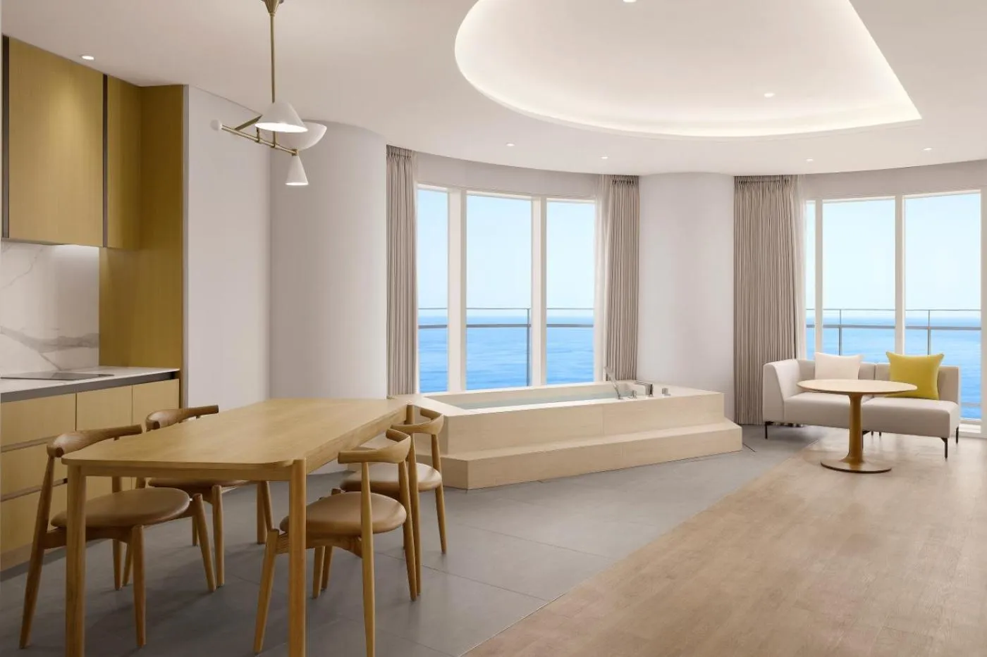 Living room in Cassia Sokcho