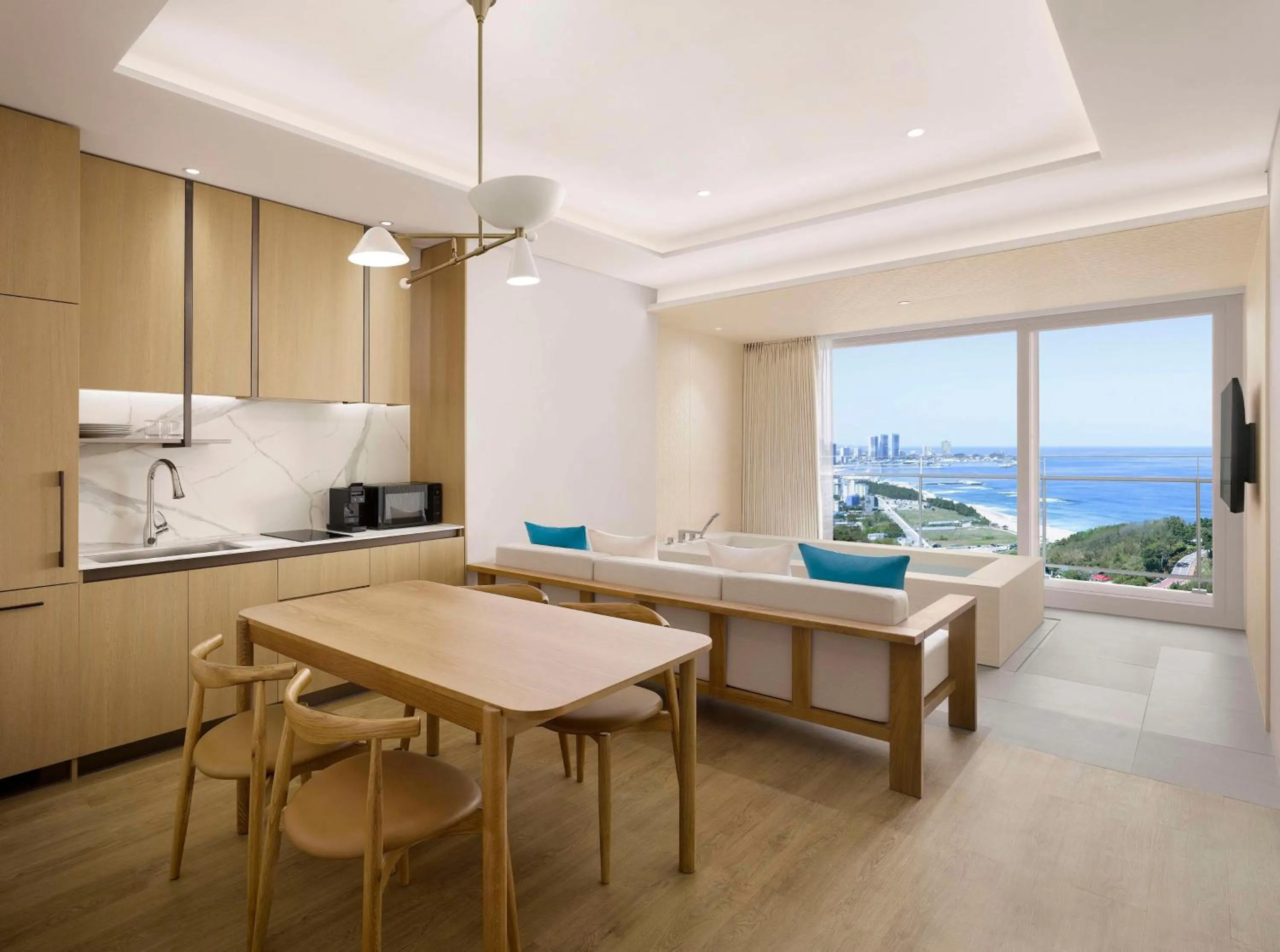 Kitchen or kitchenette in Cassia Sokcho