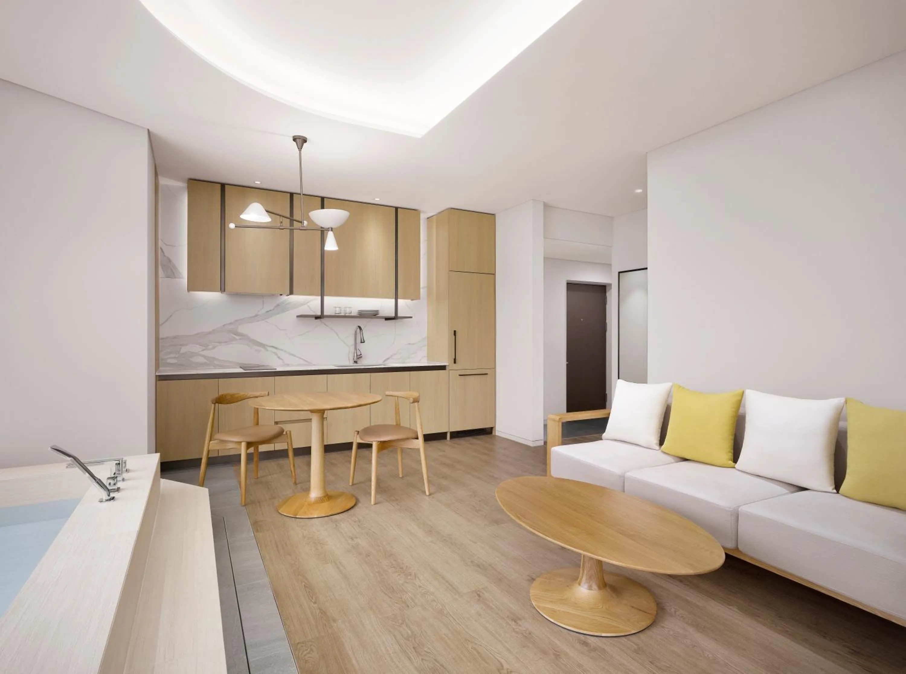 Living room in Cassia Sokcho