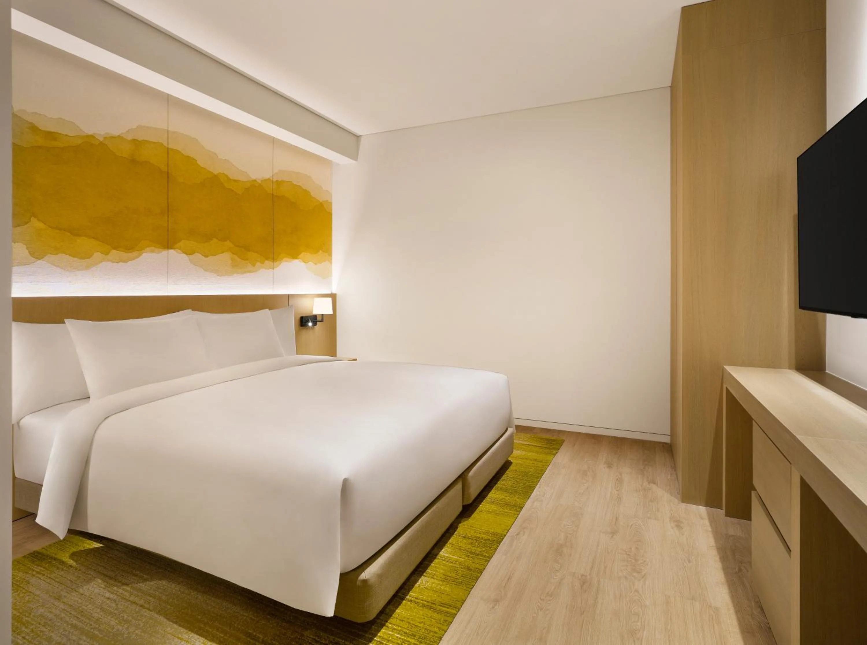 Bedroom, Bed in Cassia Sokcho