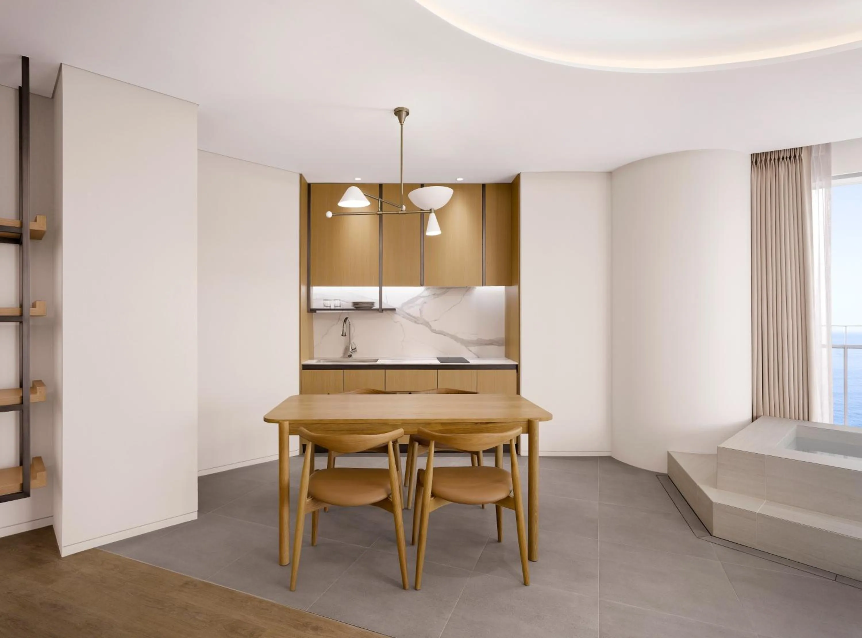 kitchen in Cassia Sokcho