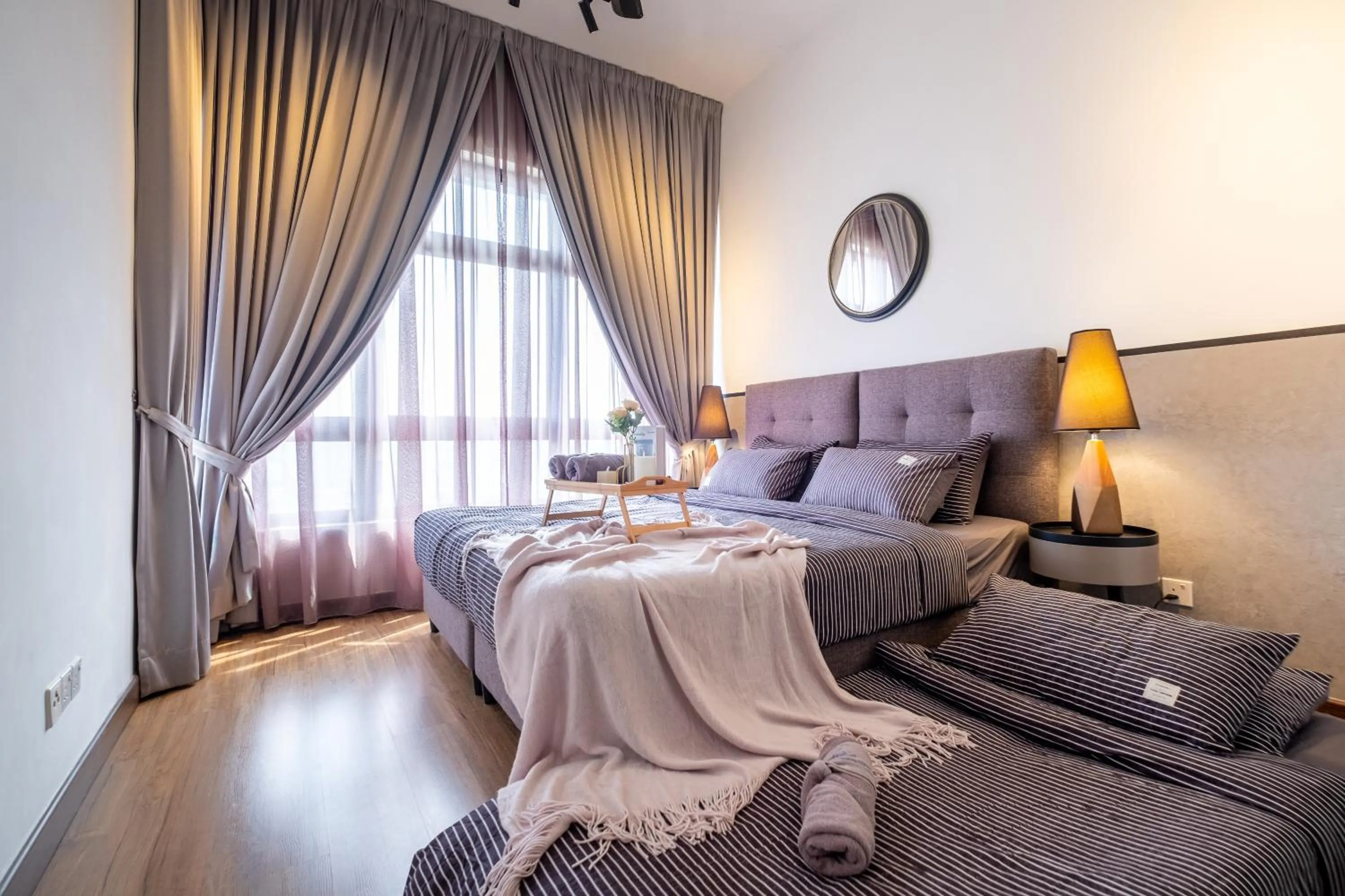 Bed in Premium Classy 4Room@Astoria Ampang 12pax 6km KLCC