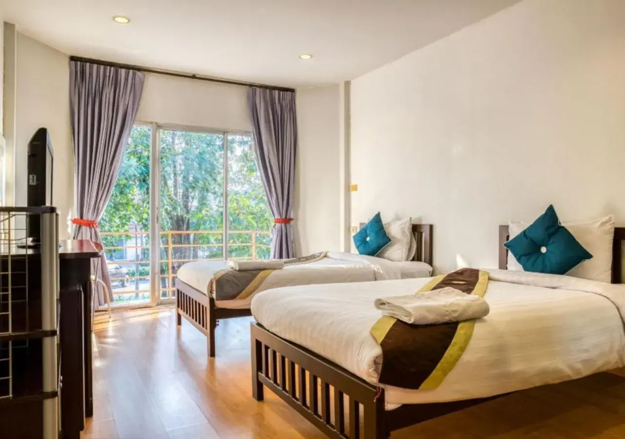 Bedroom, Bed in Kiatthada Resort Bedroom, Bed in Kiatthada Resort