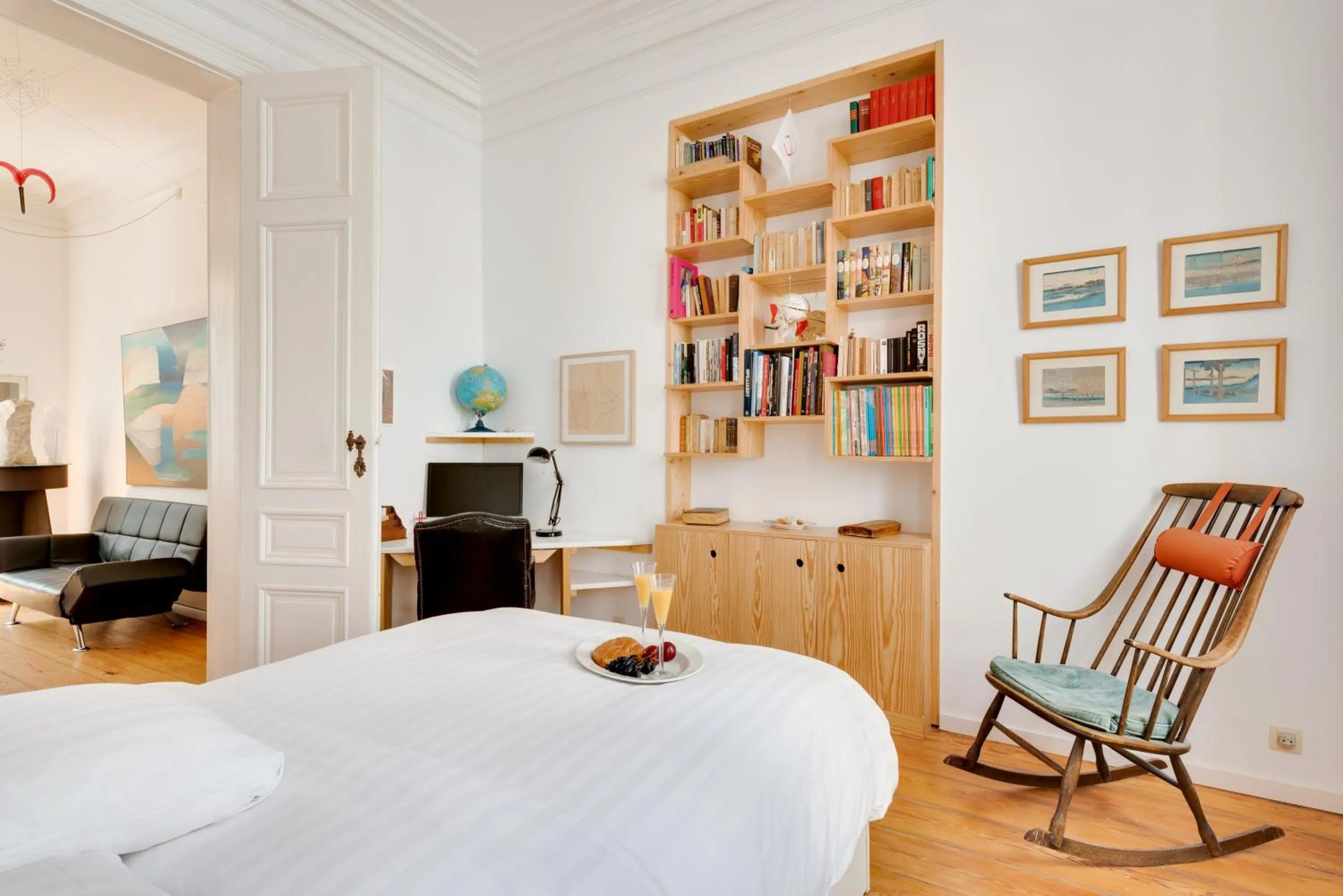 Bed in Saint Catherine Art Residence