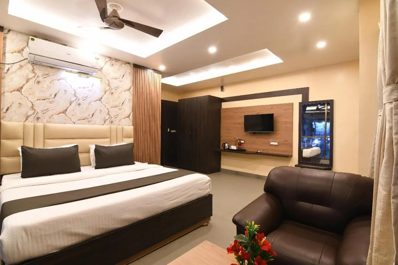 Bed in N B Sonar Bangla Hotel