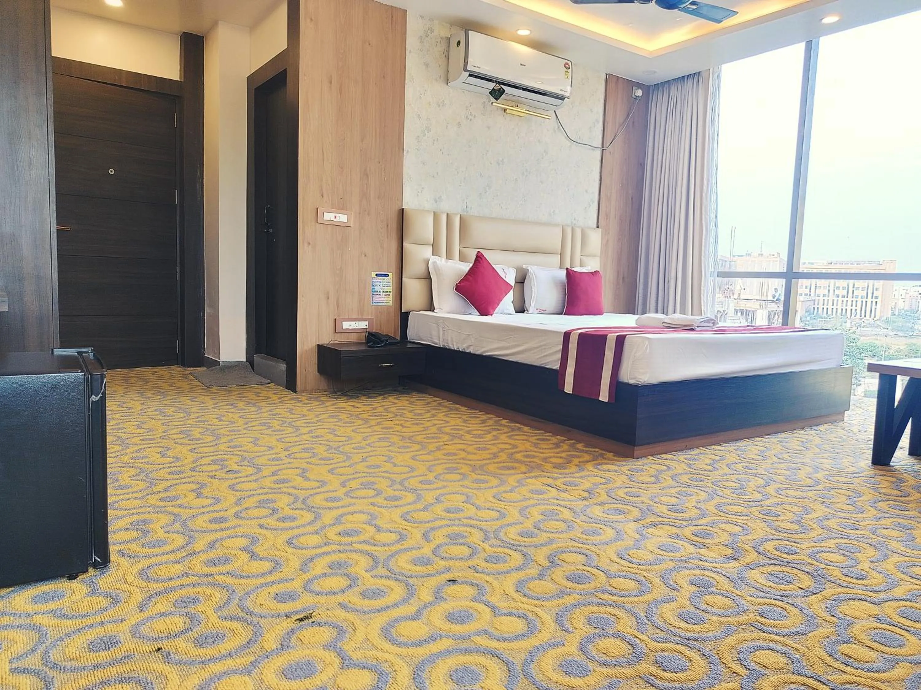 Bed in N B Sonar Bangla Hotel