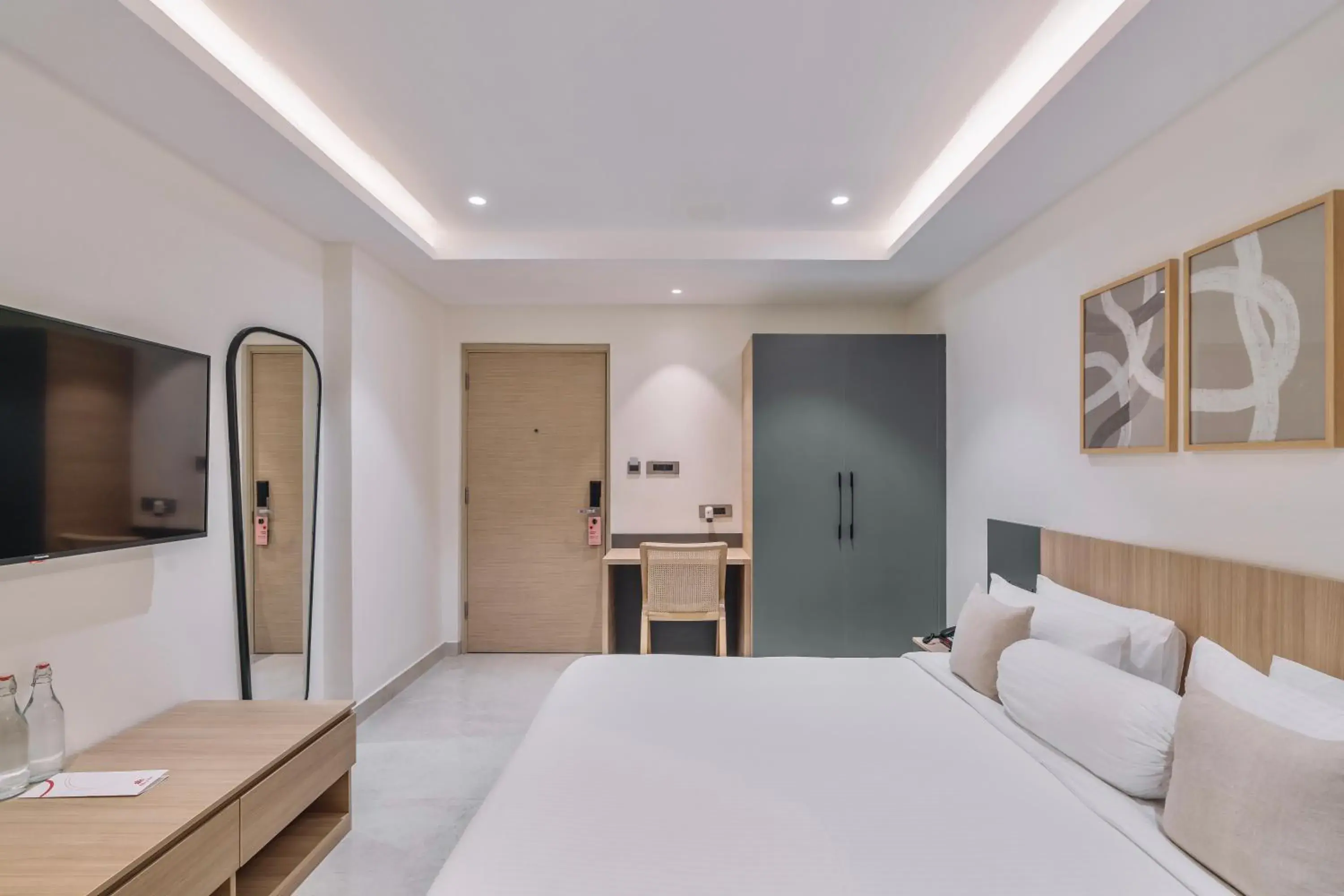 Bedroom, Bed in SKYLA Studios & Suites - Kondapur Bedroom, Bed in SKYLA Studios & Suites - Kondapur