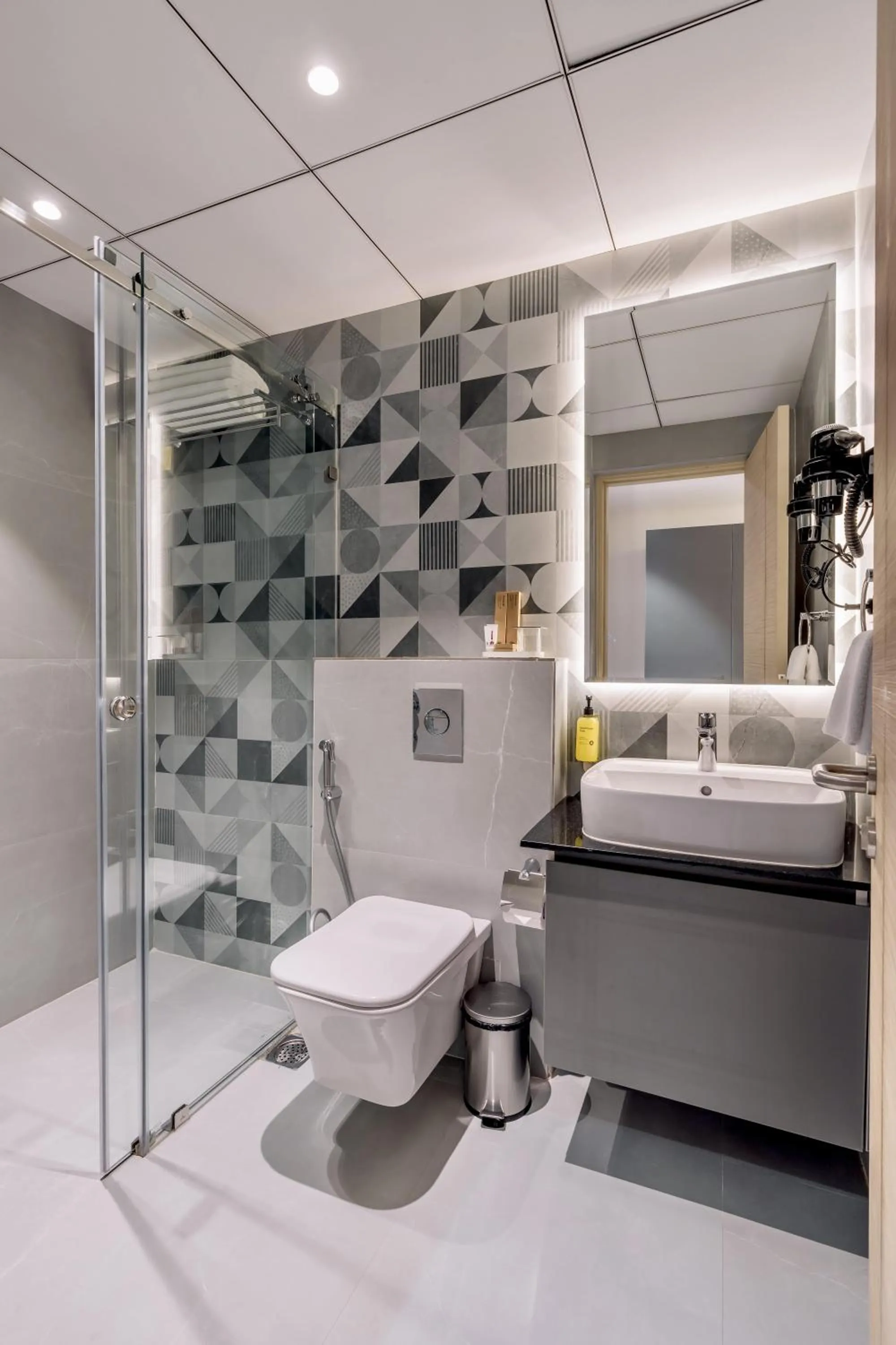 Bathroom in SKYLA Studios & Suites - Kondapur