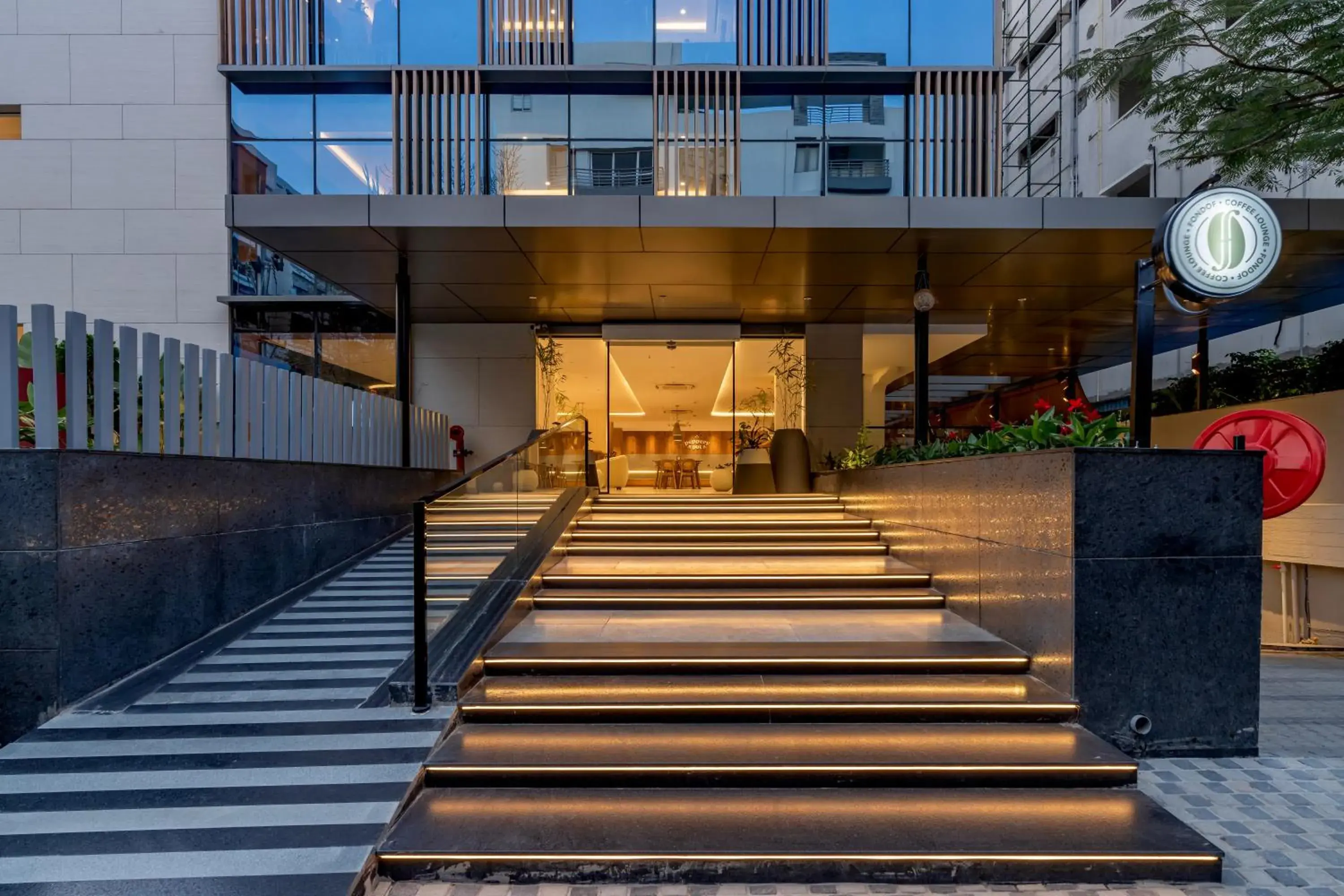 Facade/entrance in SKYLA Studios & Suites - Kondapur Facade/entrance in SKYLA Studios & Suites - Kondapur