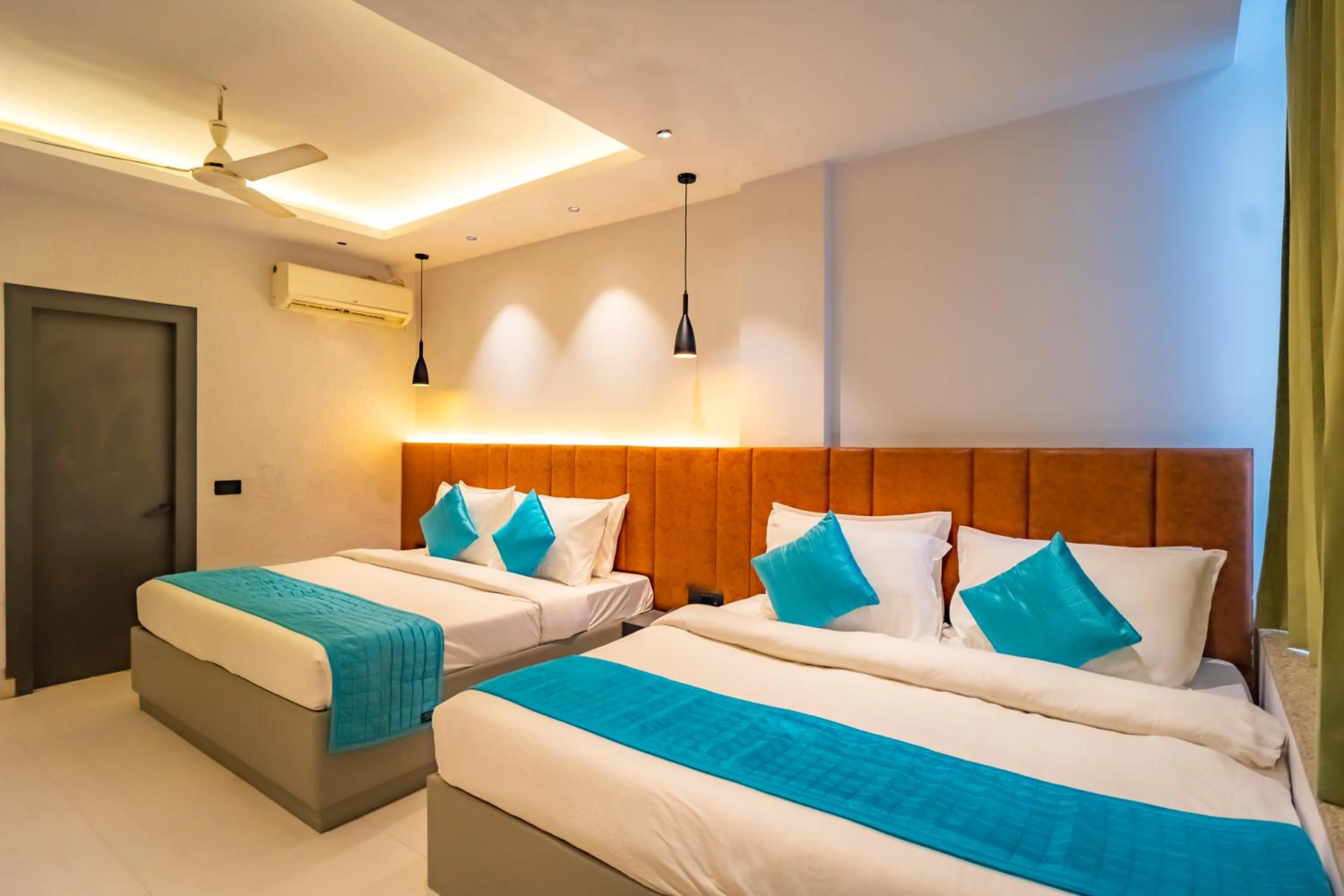 Photo of the whole room, Bed in SKI Hotels and Resorts Rishikesh