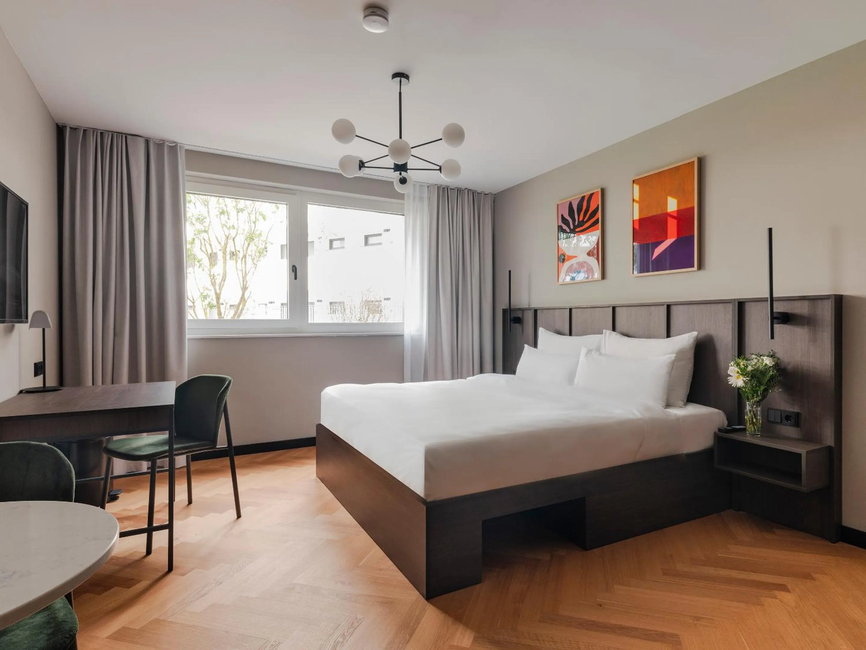 Bed in Numa Munich Obersendling