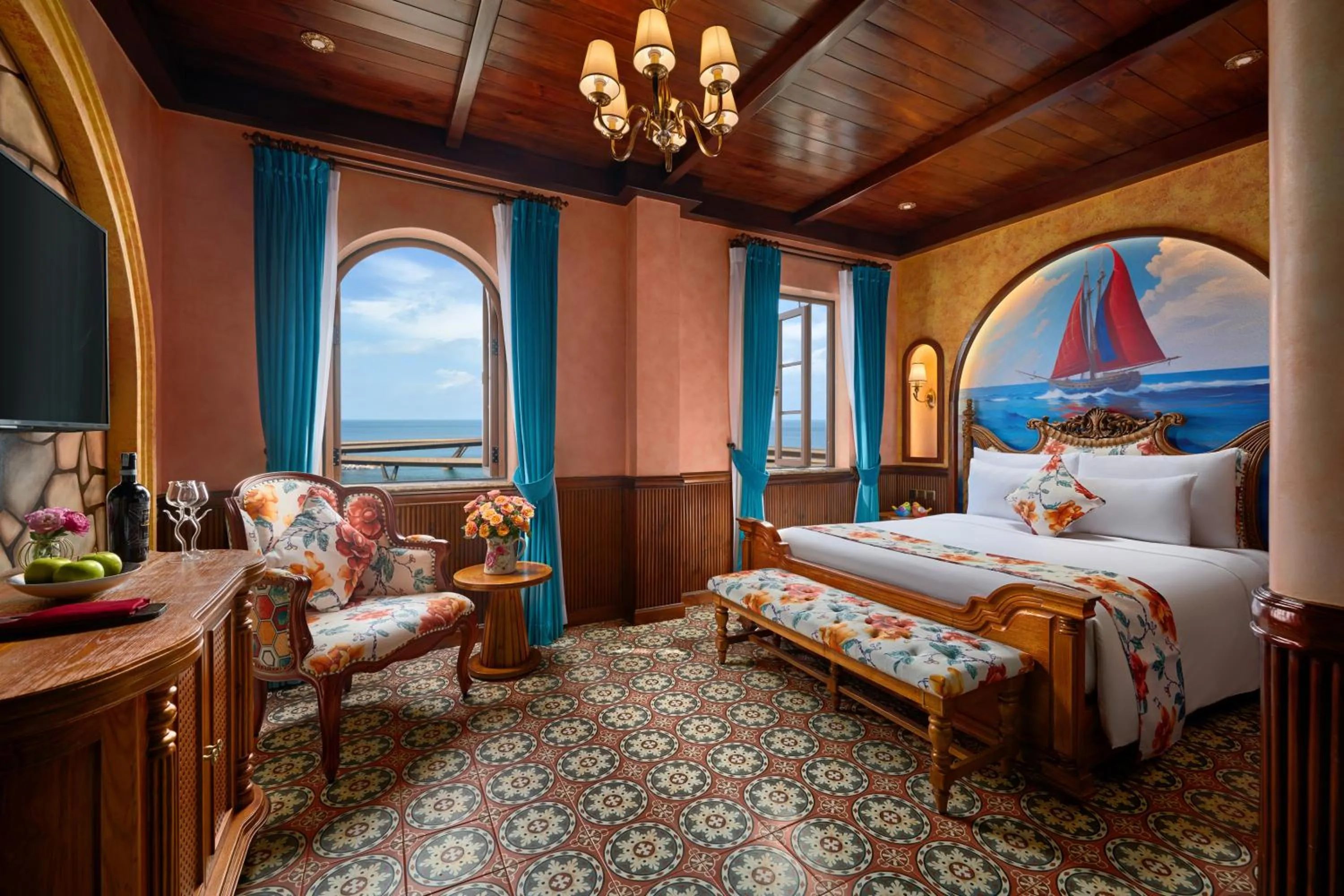 Photo of the whole room, Bed in Venice Hotel Phu Quoc - Free Airport Shuttle & Sunset Town Tour