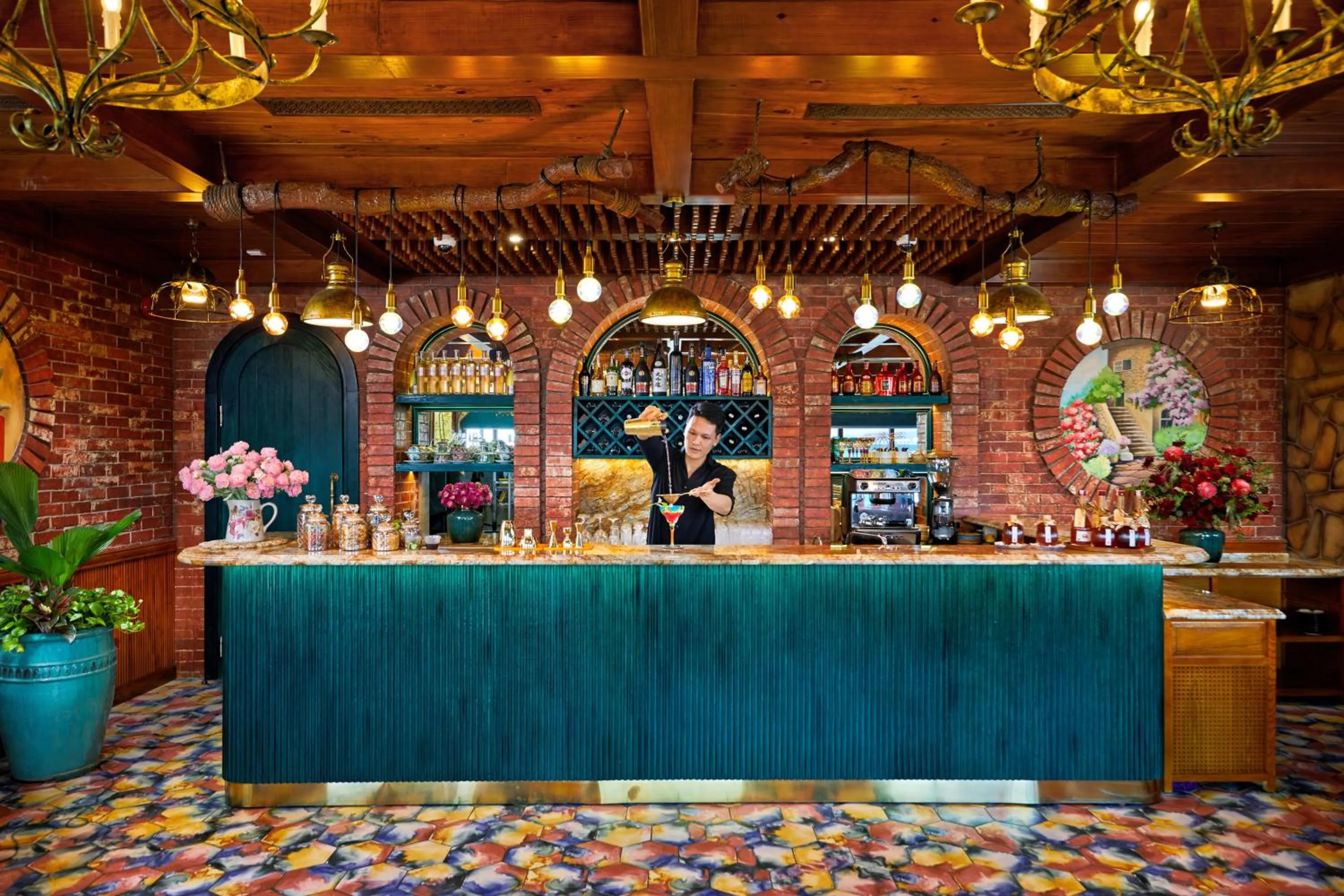 Lounge or bar in Venice Hotel Phu Quoc - Free Airport Shuttle & Sunset Town Tour