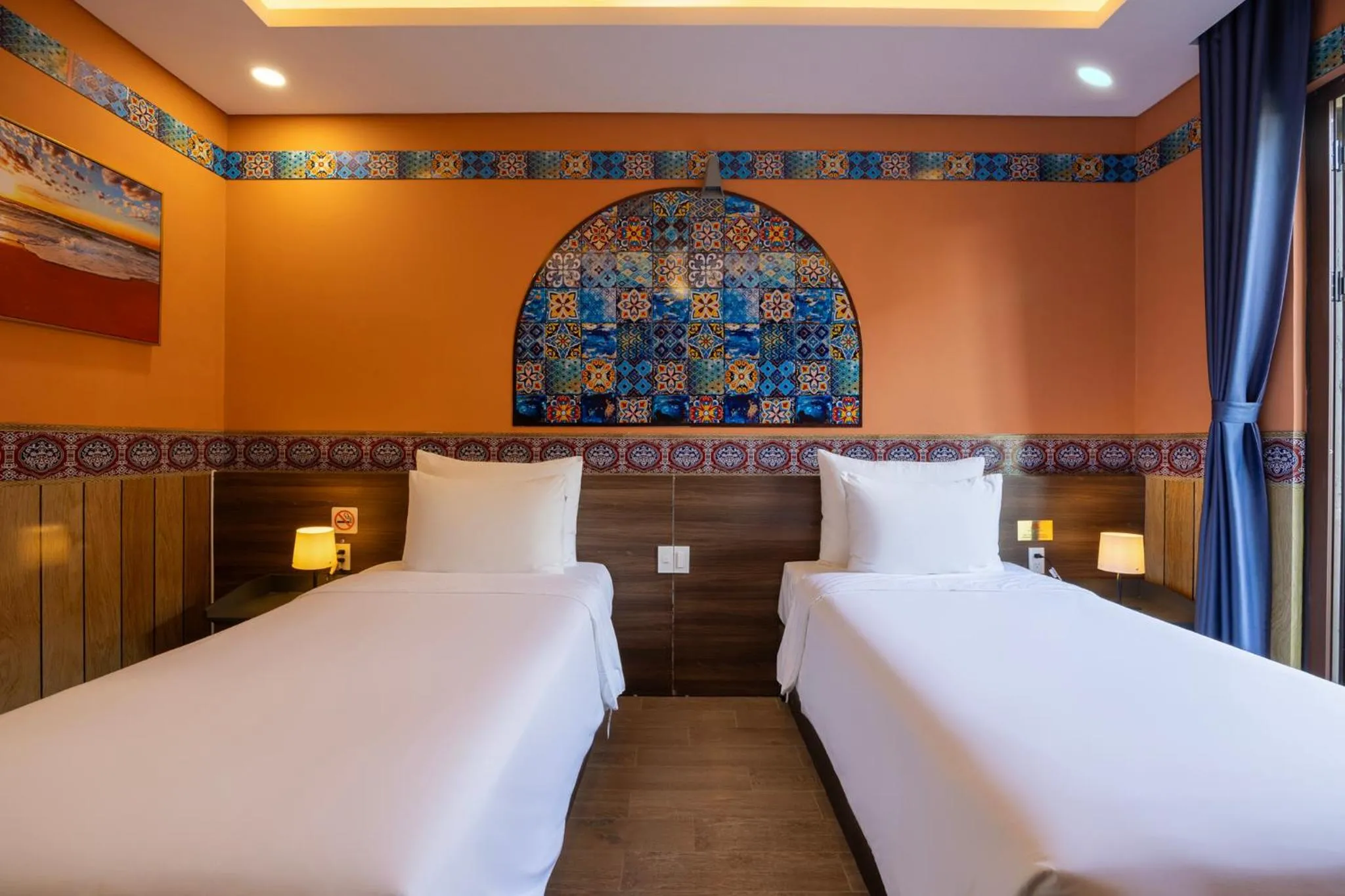 Bedroom, Bed in Venice Hotel Phu Quoc - Free Airport Shuttle & Sunset Town Tour