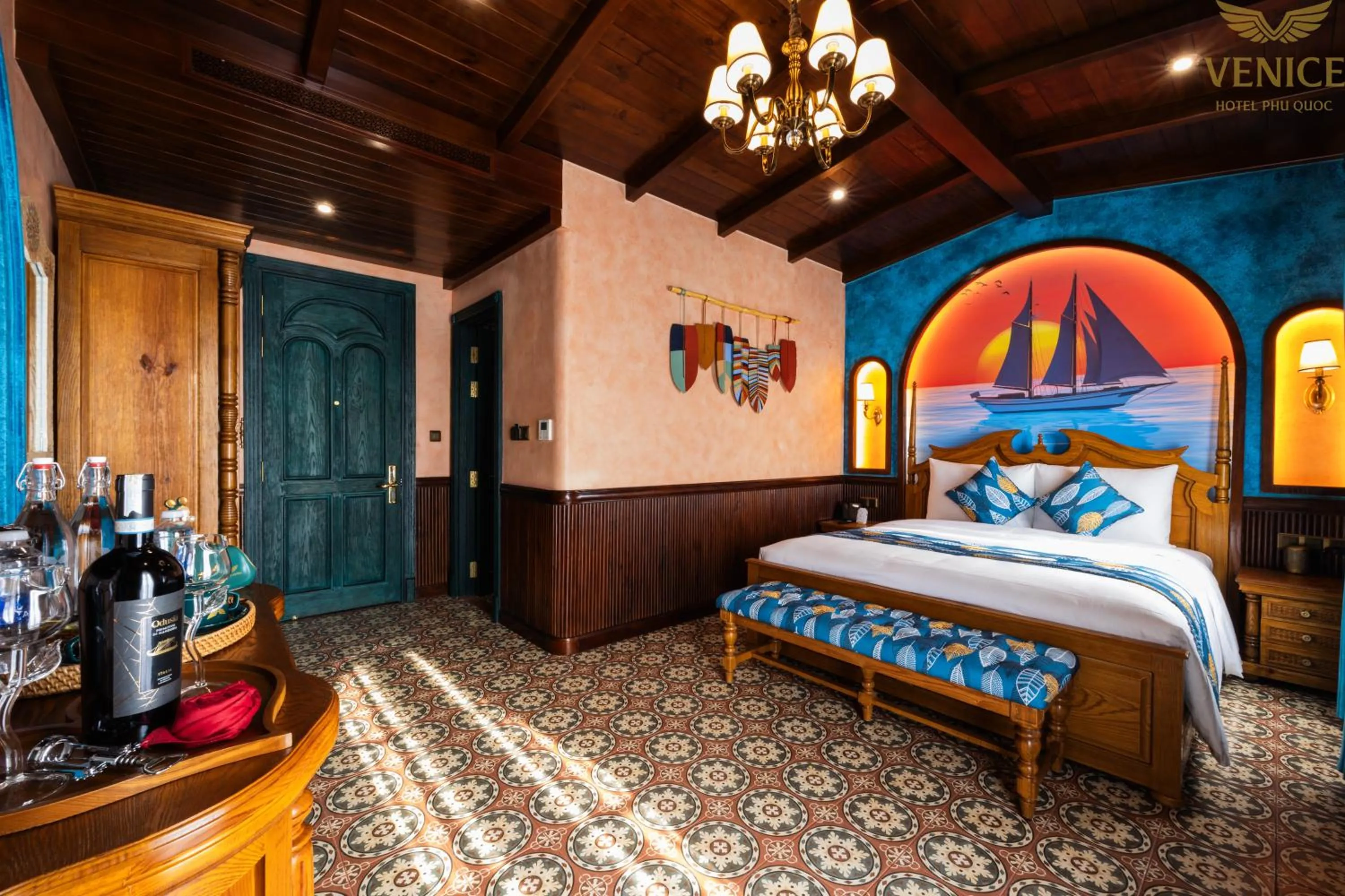 Bed in Venice Hotel Phu Quoc - Free Airport Shuttle & Sunset Town Tour
