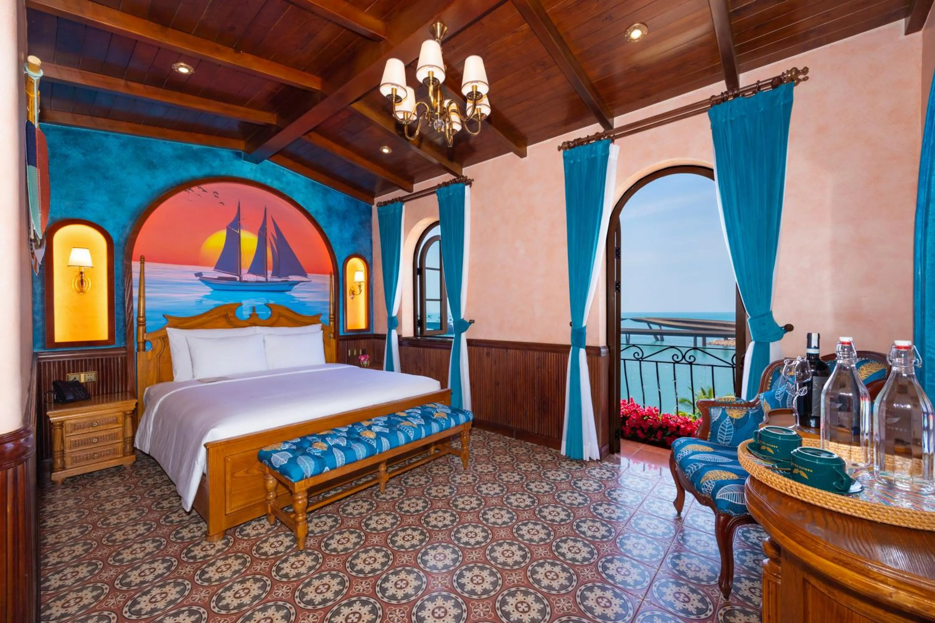 Bed in Venice Hotel Phu Quoc - Free Airport Shuttle & Sunset Town Tour