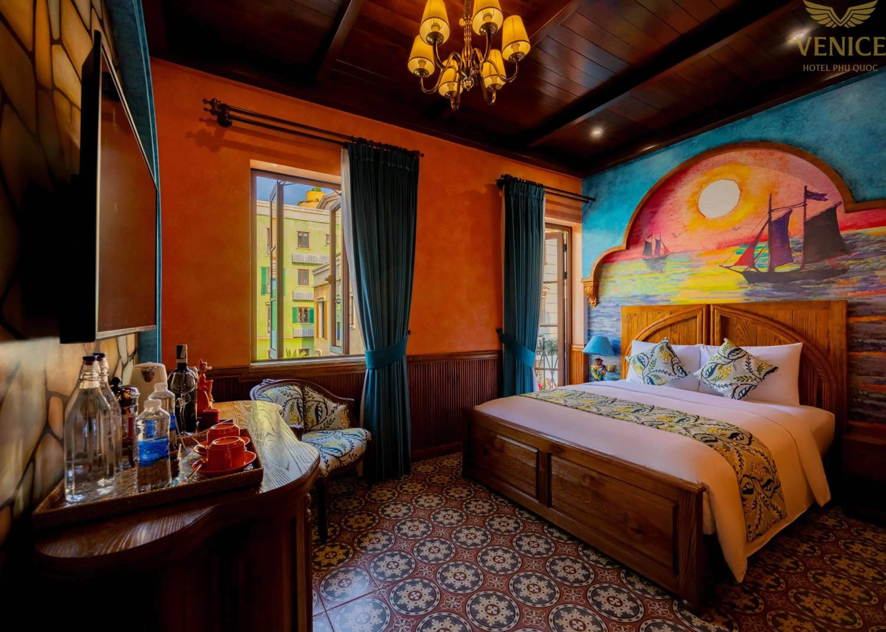Bed in Venice Hotel Phu Quoc - Free Airport Shuttle & Sunset Town Tour
