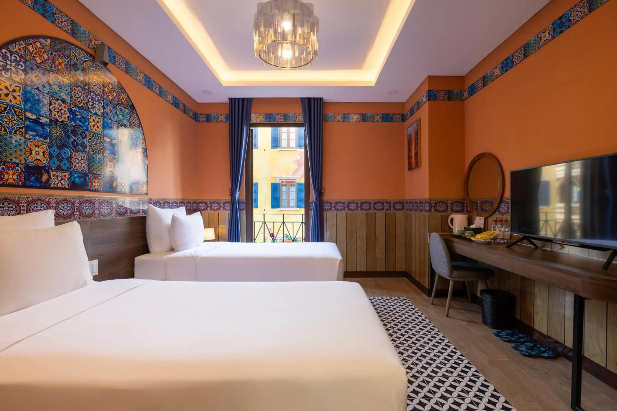 Bedroom, Bed in Venice Hotel Phu Quoc - Free Airport Shuttle & Sunset Town Tour