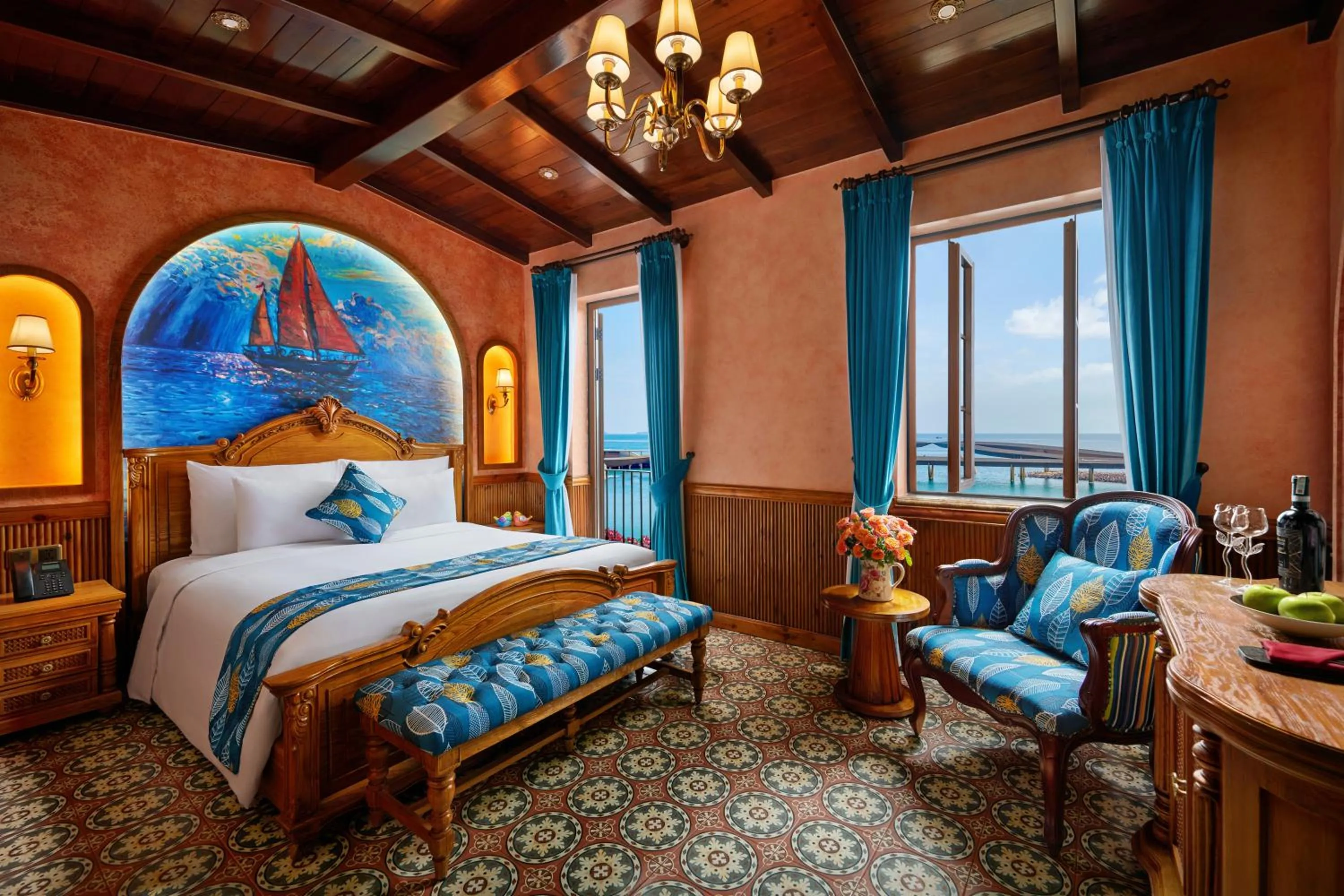 Photo of the whole room, Bed in Venice Hotel Phu Quoc - Free Airport Shuttle & Sunset Town Tour