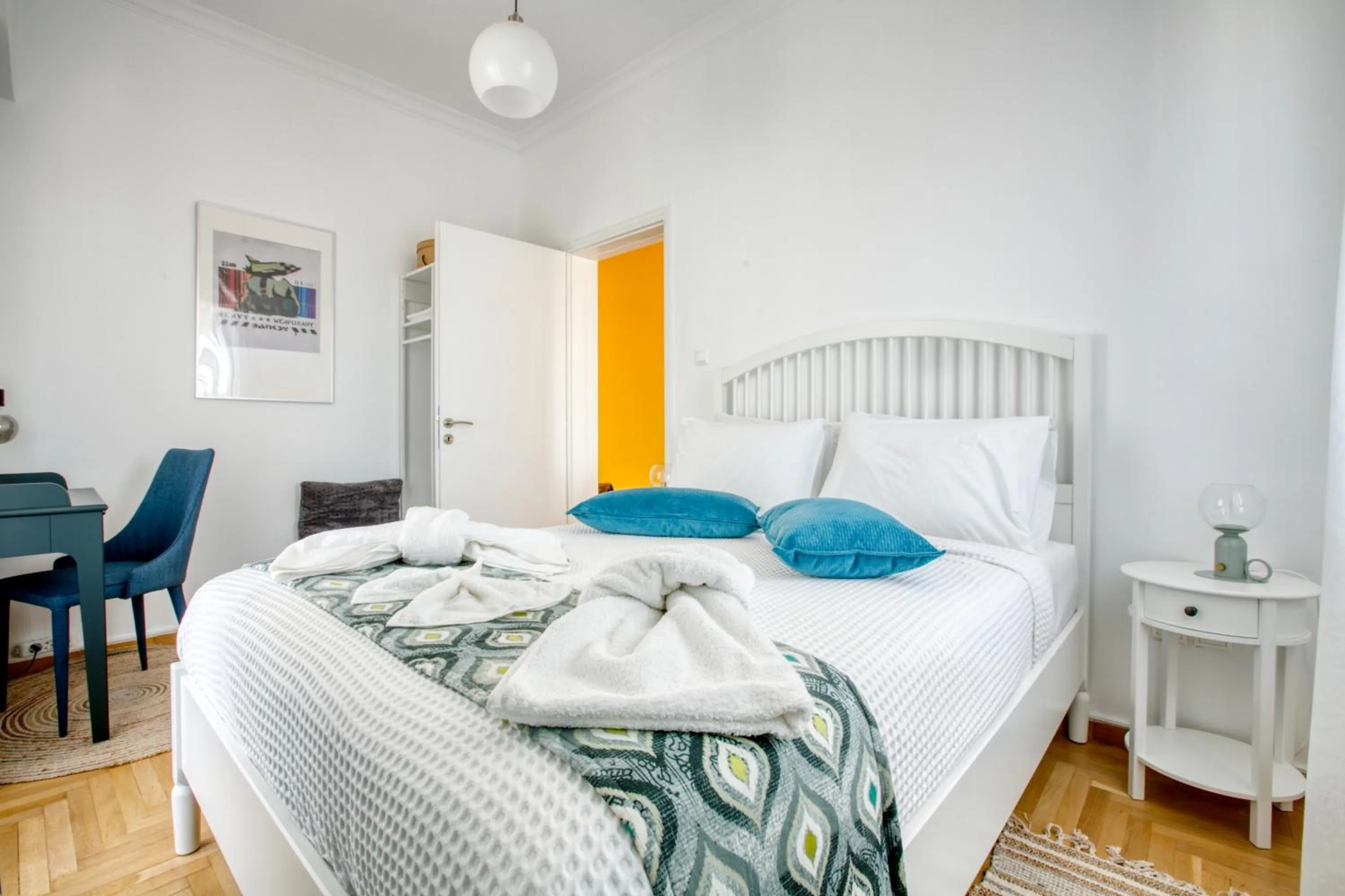 Bed in SMG Boutique Apartments