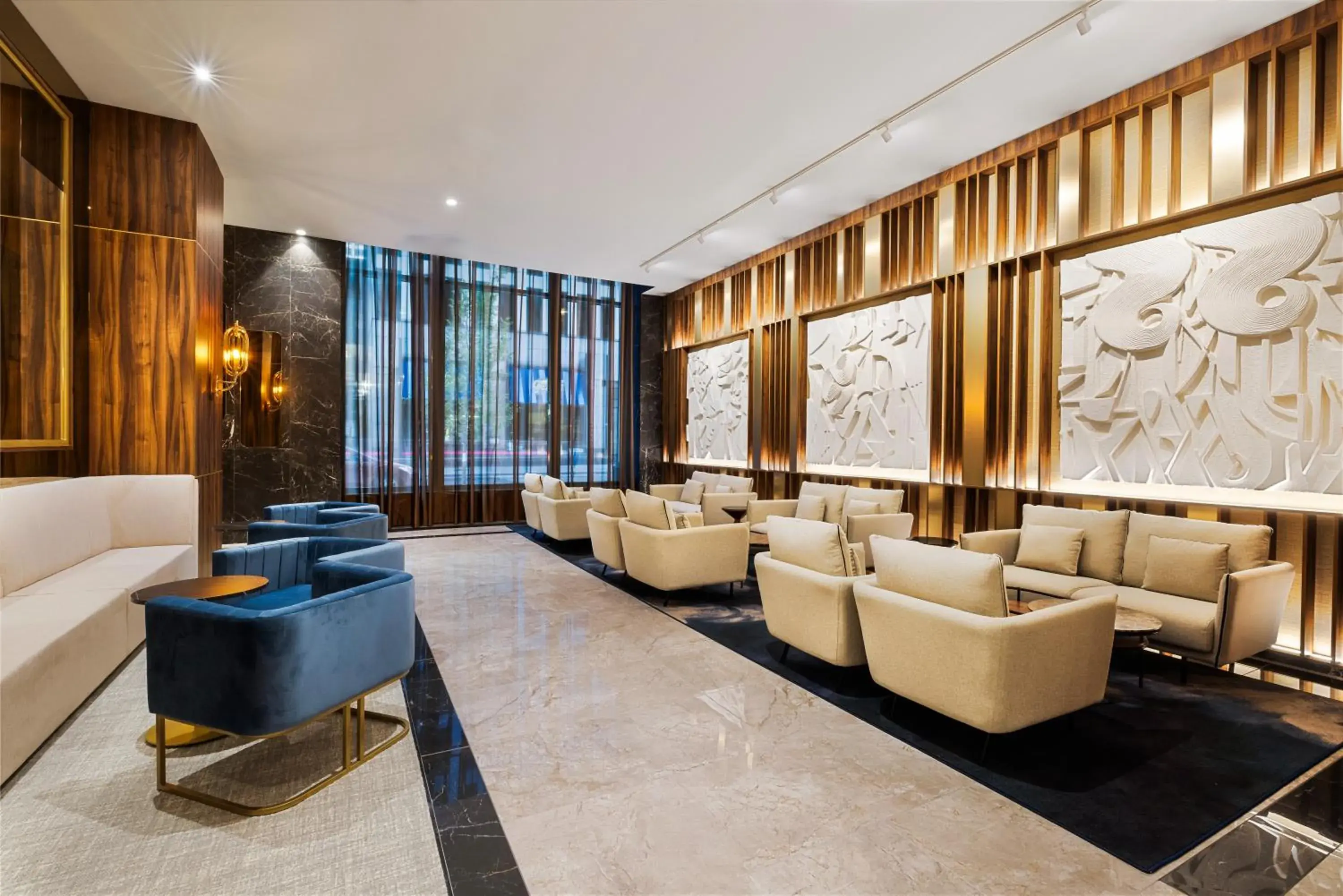 Lobby or reception in Riu Plaza Chicago Lobby or reception in Riu Plaza Chicago