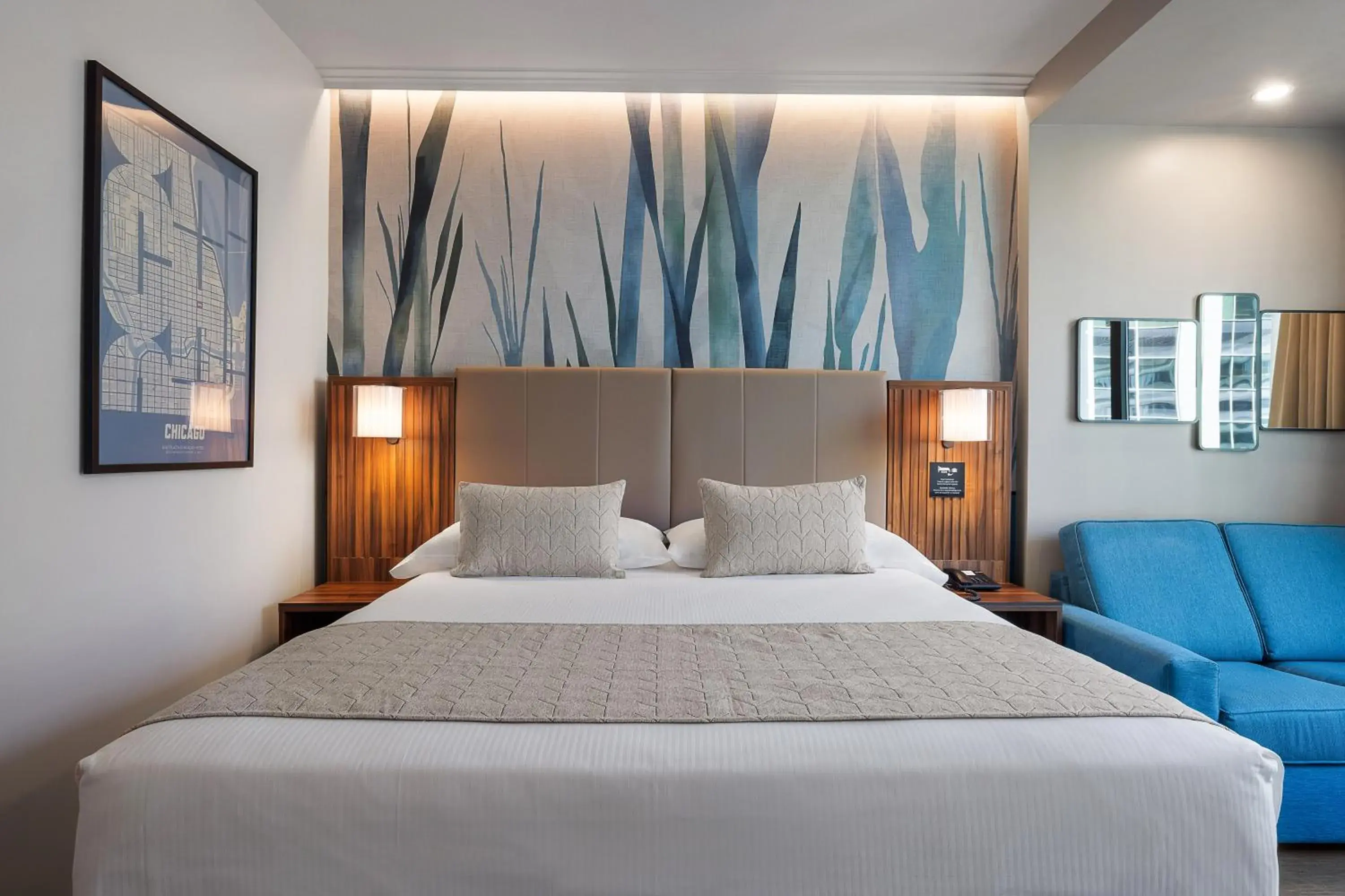 Bed in Riu Plaza Chicago Bed in Riu Plaza Chicago